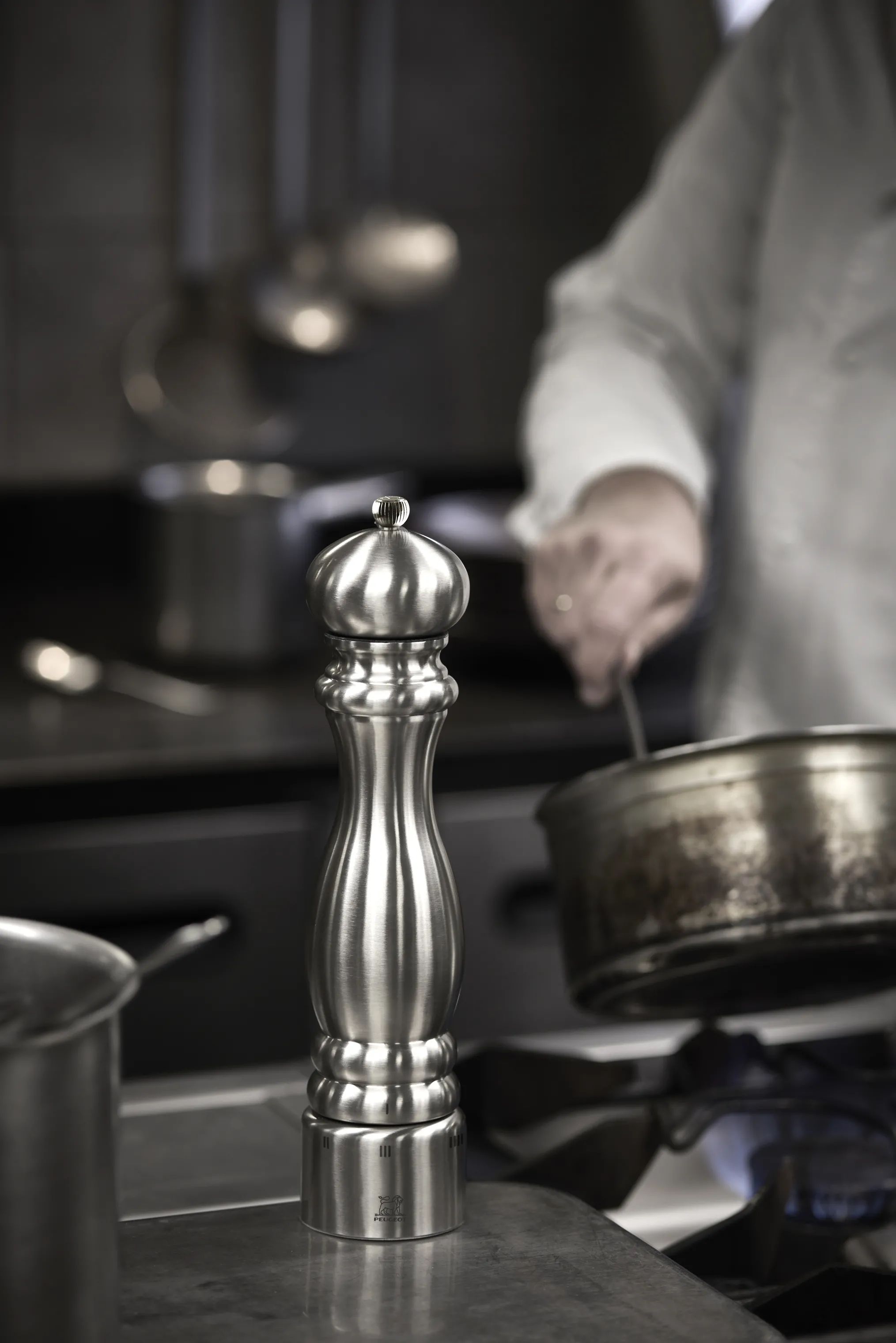 Peugeot Peberkværne Paris Chef U'Select Paris US Peberkværn i Stål, 30 cm, 2