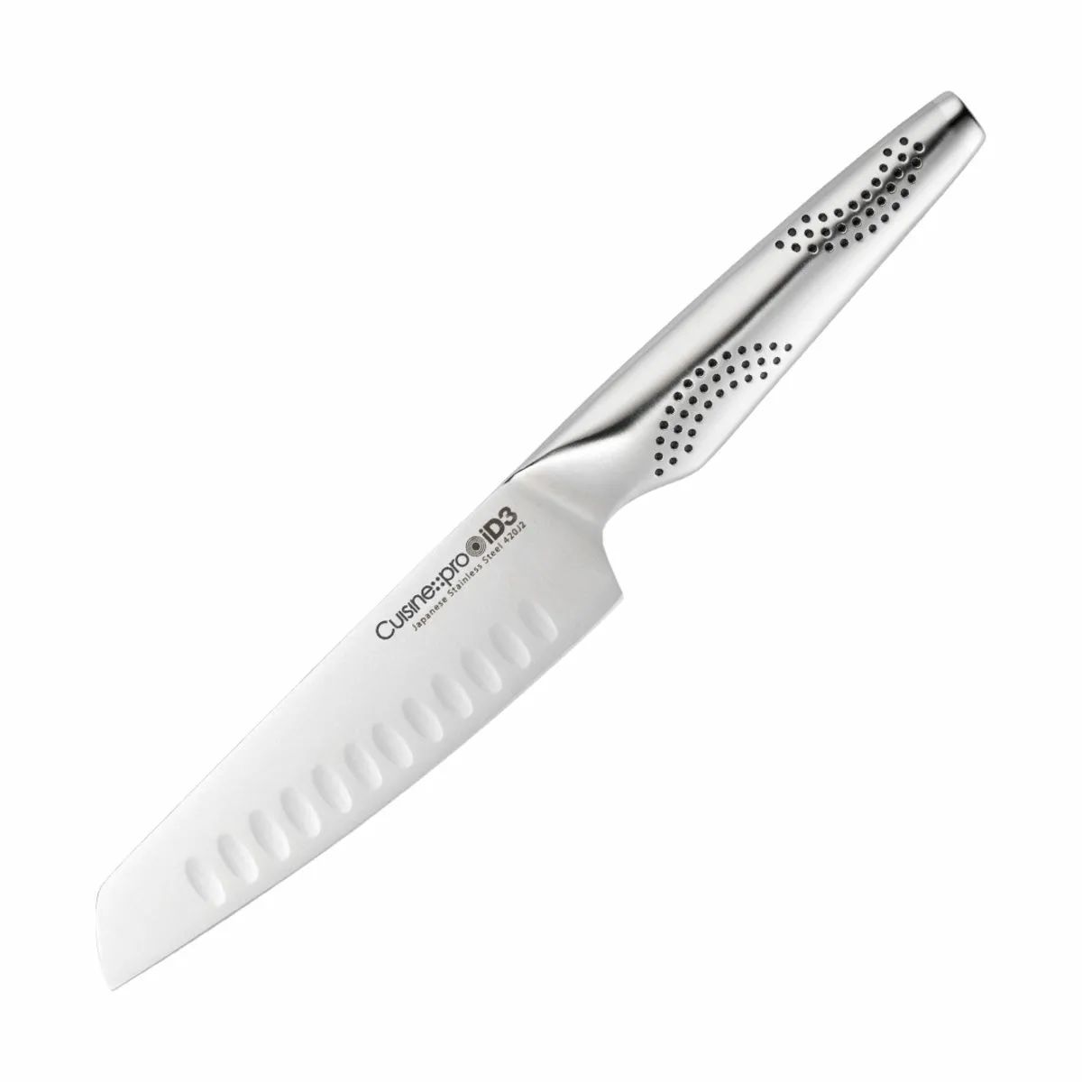 THE CUSTOM CHEF™ Santokuknive Cuisine::pro®
iD3® Cuisine::pro iD3® Santokukniv i sølvfarvet, 1