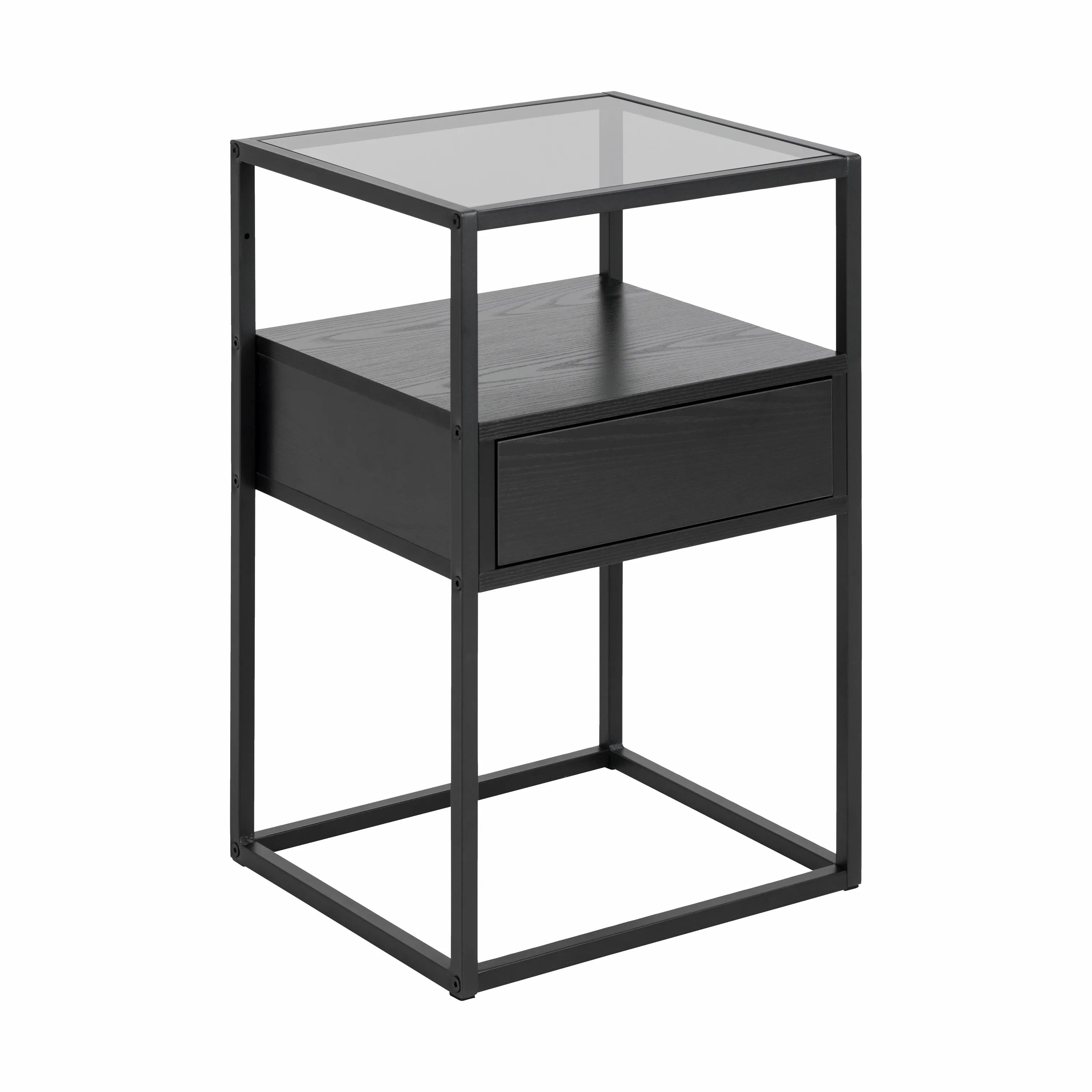 CASA Living Sengeborde Randolf Sengebord i sort, 1