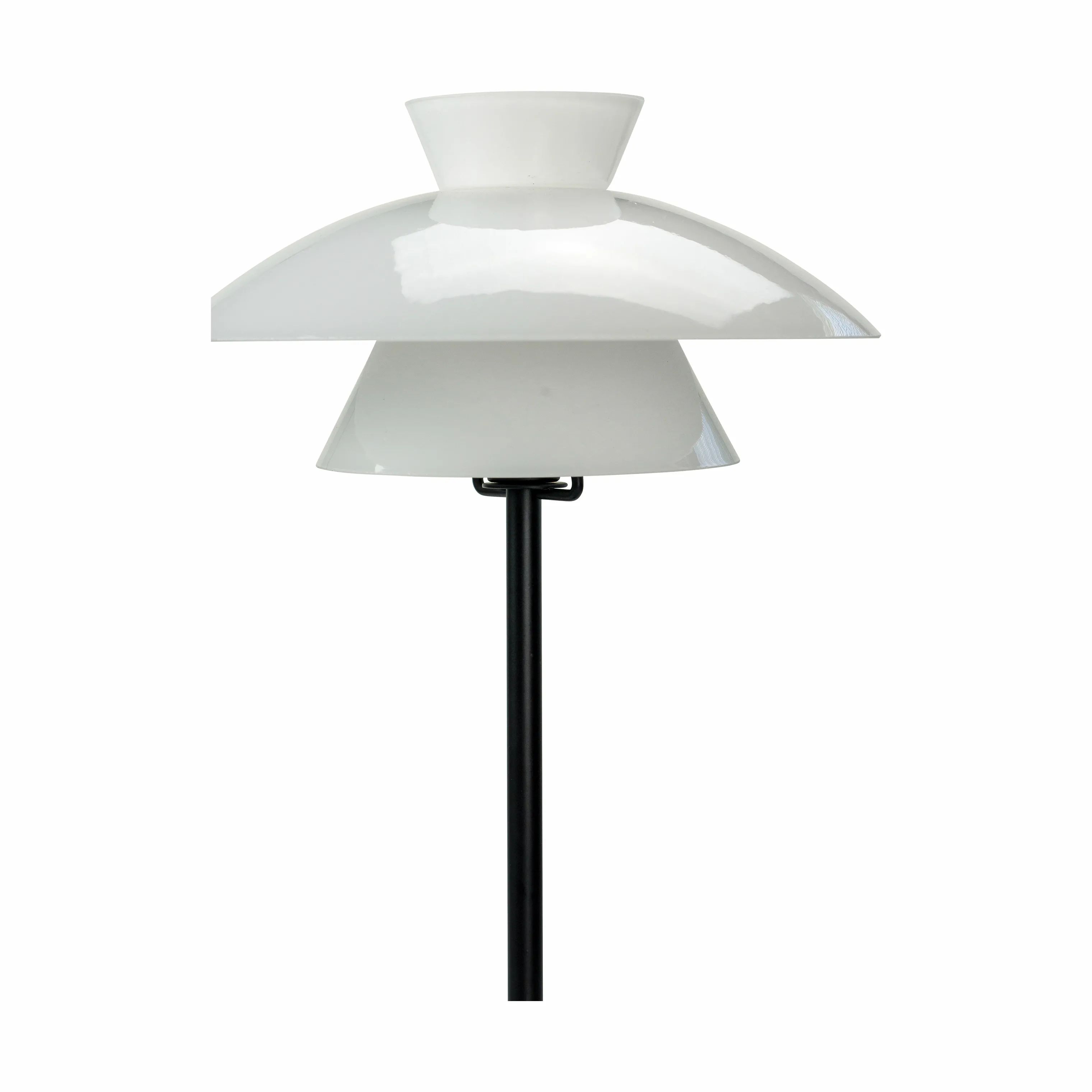Dyberg Larsen Bordlamper Valby Bordlampe i Opal/sort, 40 cm, 4