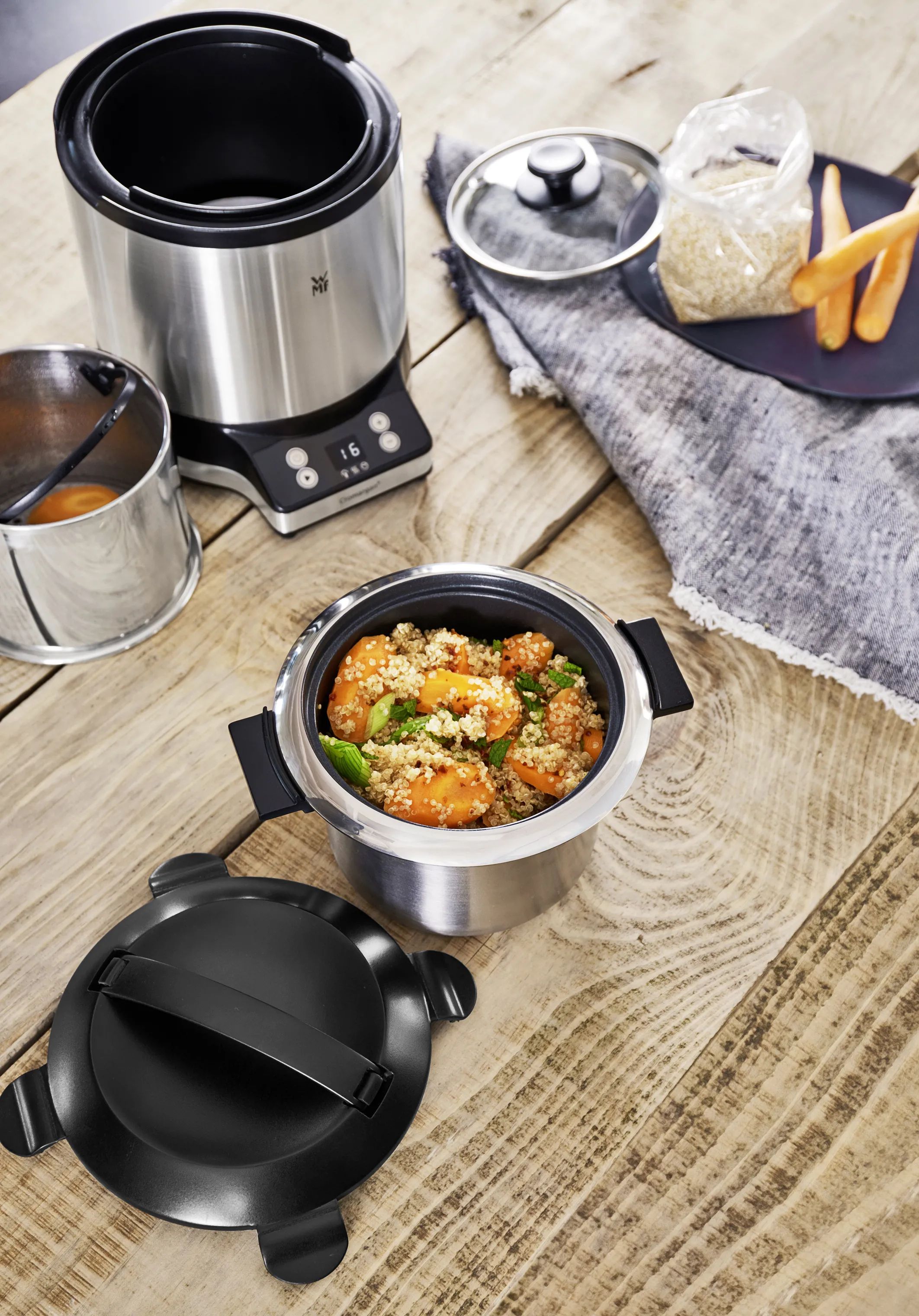 WMF Riskogere KitchenMinis Riskoger i Stål, 2