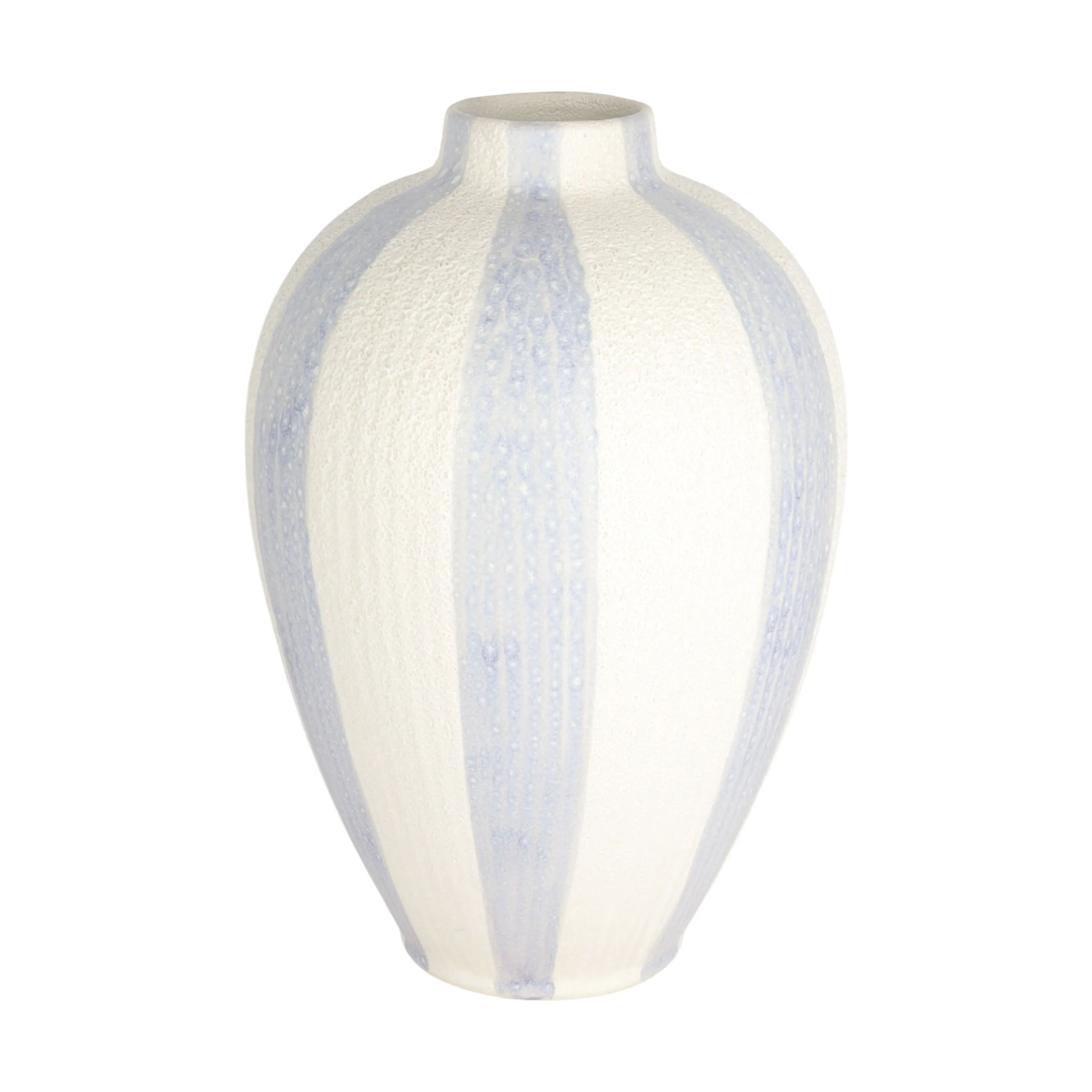 CASA Living Vaser Vase i Hvid/lyseblå, 1