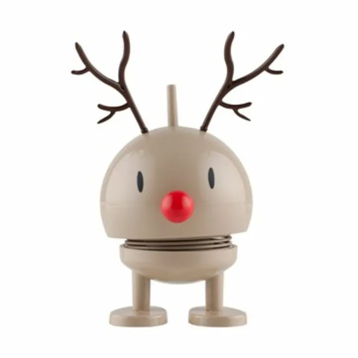 Hoptimist Øvrige figurer Christmas Bumble - Baby Rudolf i Mørkebrun, 1
