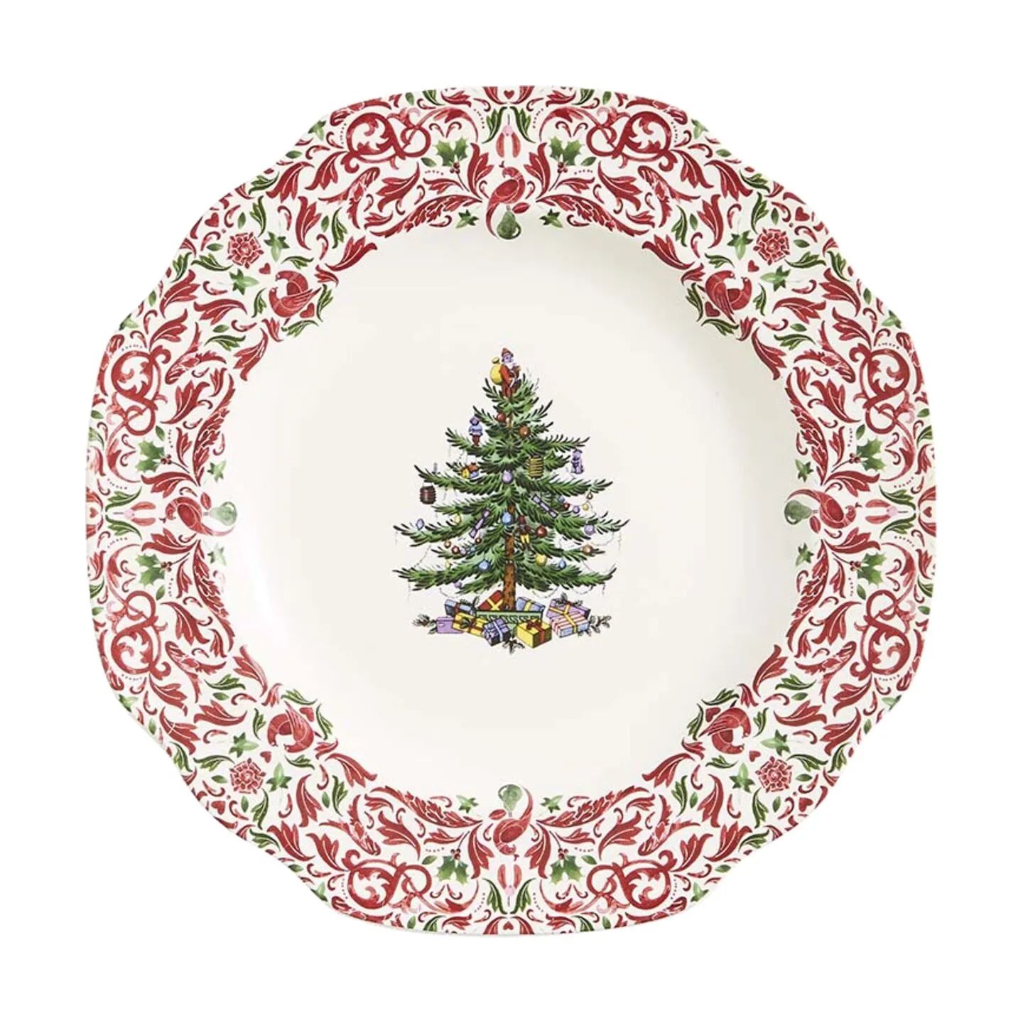 Spode Middagstallerkener Yuletide Tallerken - 4 stk. i 27,3 cm, 3