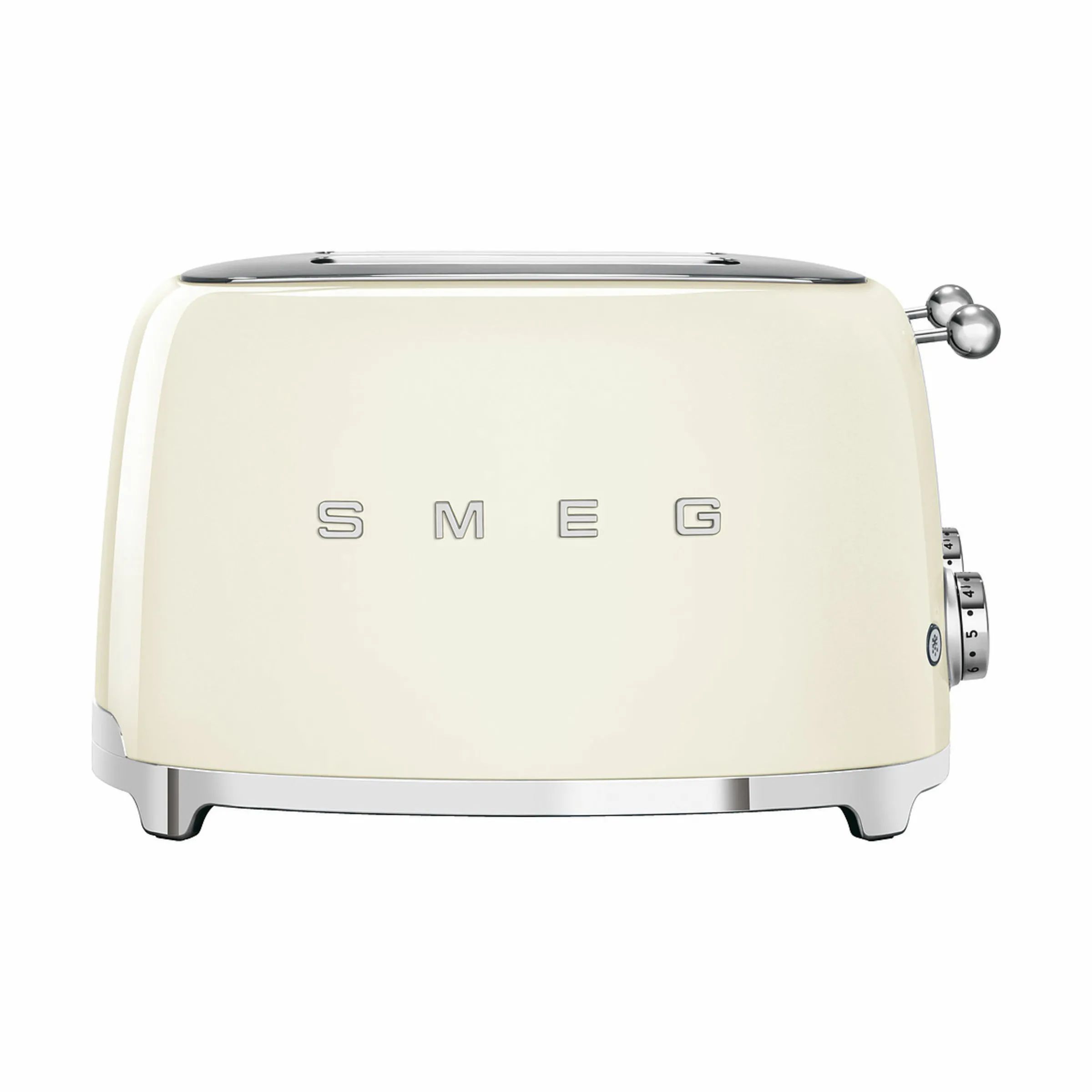 Smeg Brødristere 50's Style Brødrister TSF03CREU i Creme, 33 cm, 1
