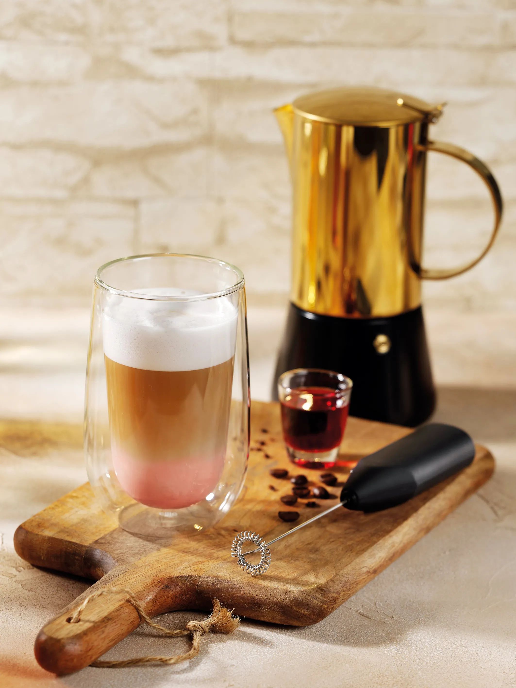 Cilio Termoglas Verona Latte Macchiato-glas - 2 stk. i Klar, 3