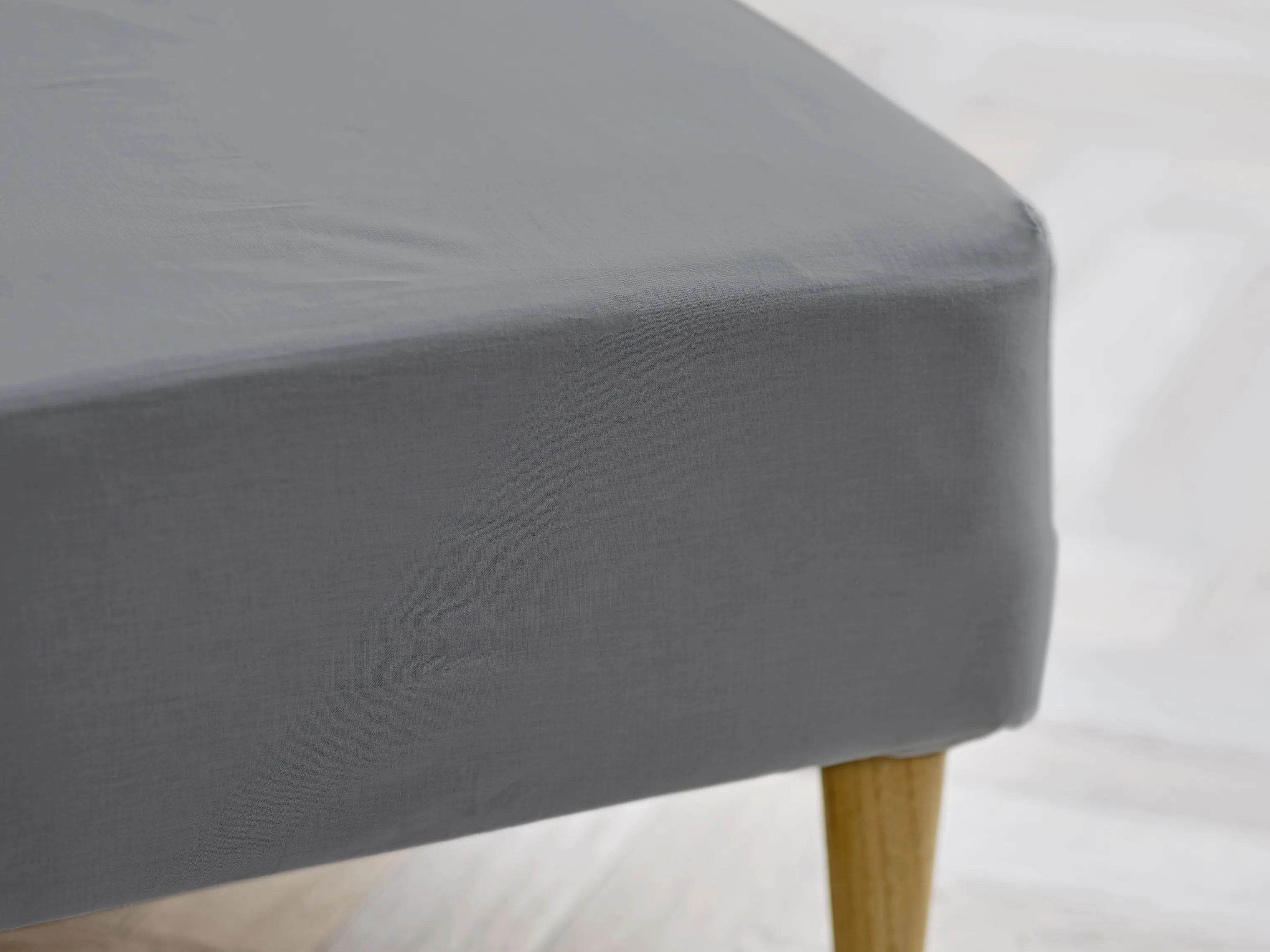 Södahl Lagner Organic Calm Boxlagen i Grå, B90 x L200 cm, 1