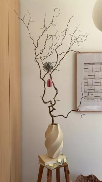 Broste Copenhagen Påskeæg og ophæng Megan Papir Ornament i Hvid, 2