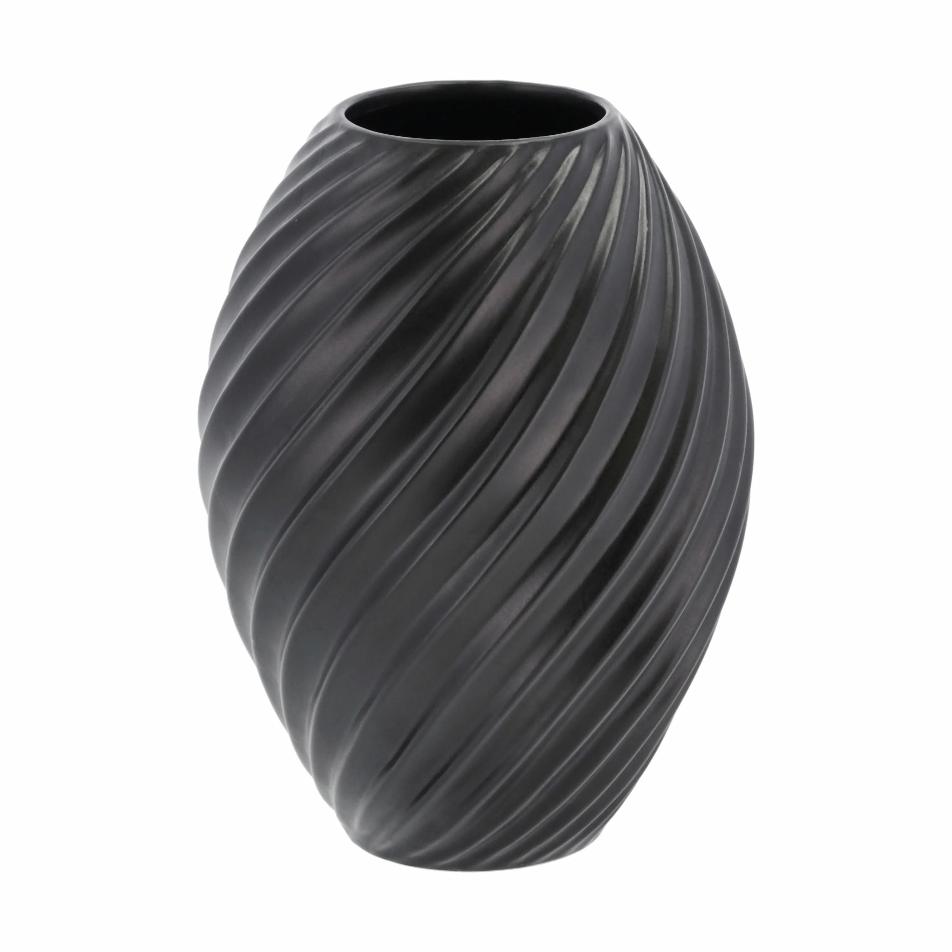 Morsø Vaser River Vase i Sort, 21 cm, 1