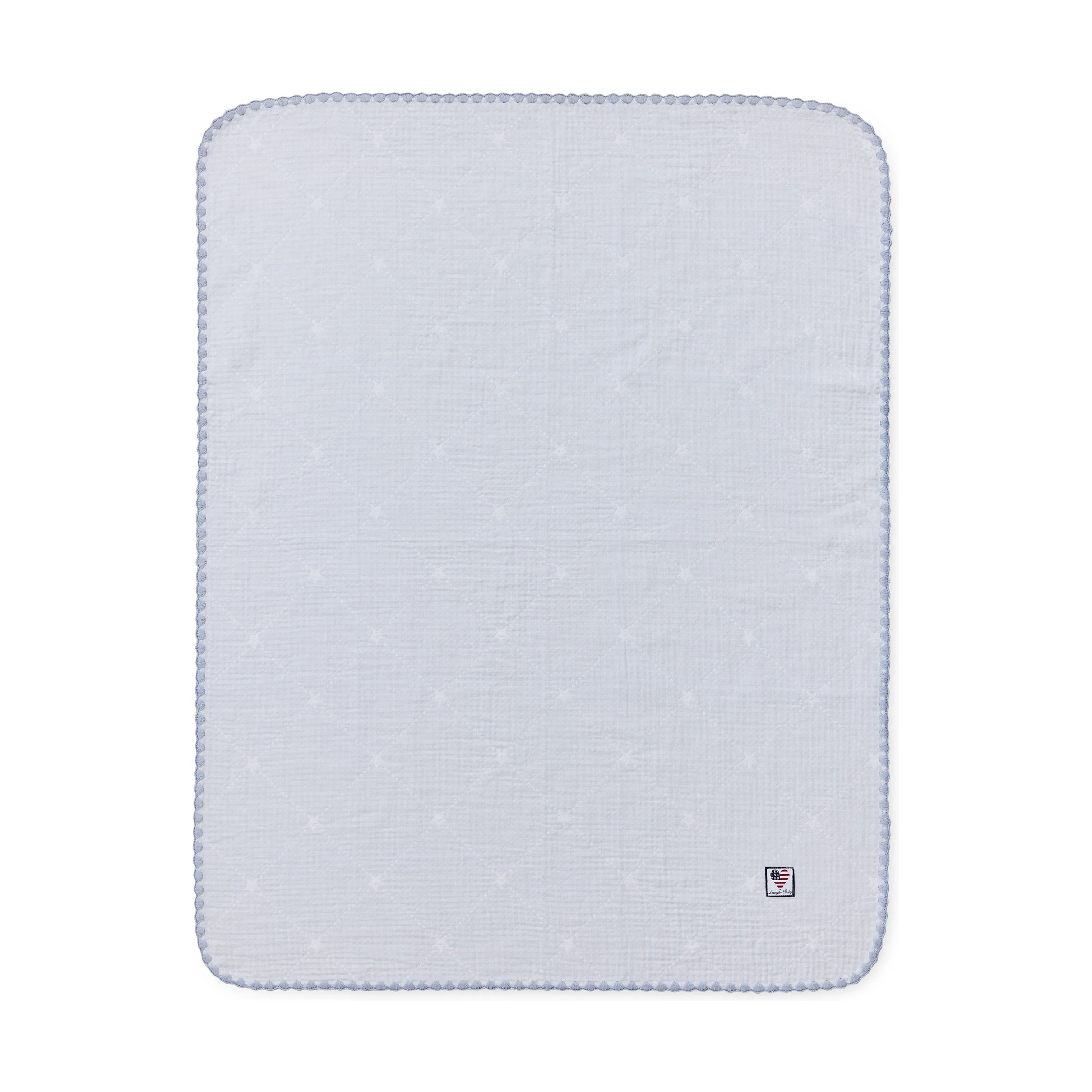 Lexington Plaider Icons Baby Tæppe i Blue/White, 1