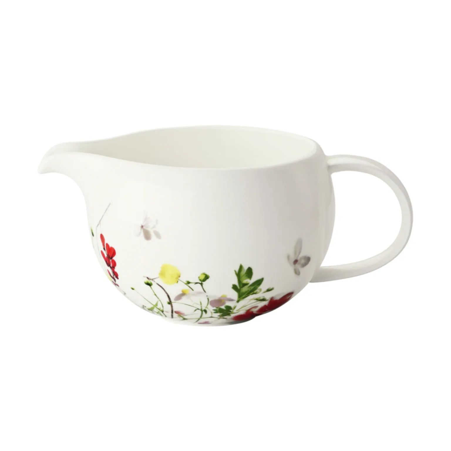 Rosenthal Sovseskåle og -kander Brillance Fleurs Sauvages Sovseskål i Hvid / Multifarvet, 1