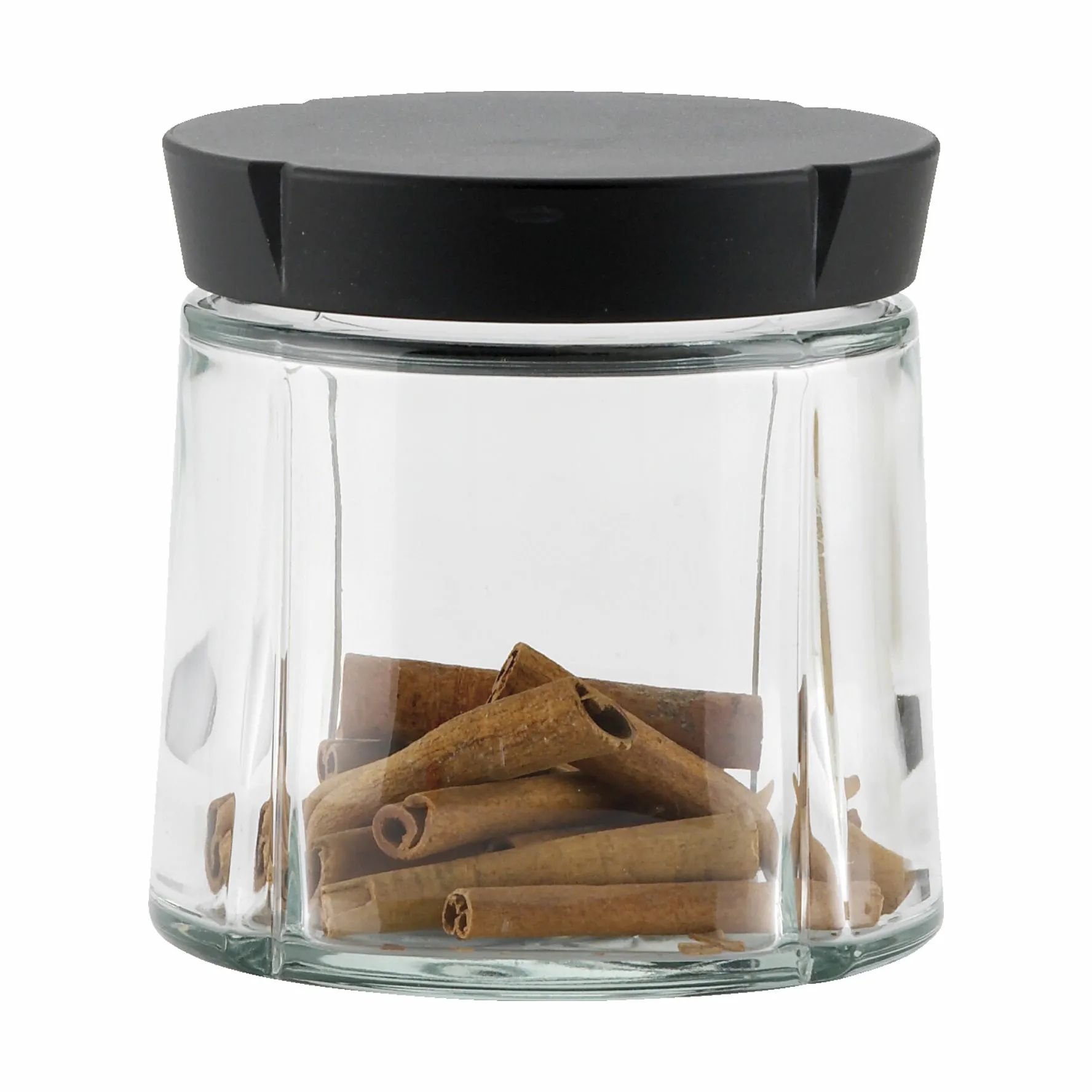 Rosendahl Opbevaringsglas Grand Cru Opbevaringsglas i Klar/sort, 0.5 L, 3