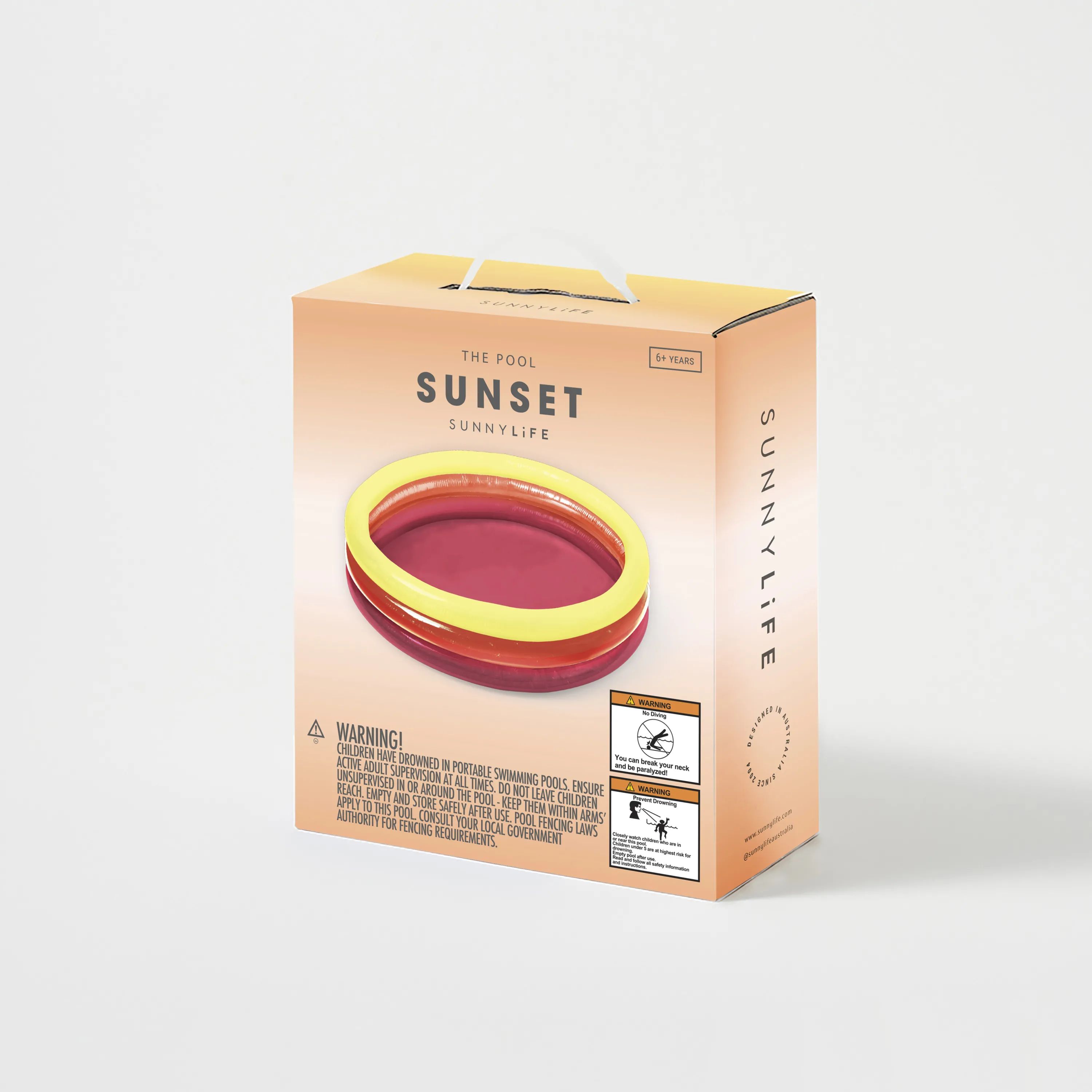Sunnylife Badeudstyr Sunset Badebassin i multifarvet, 2