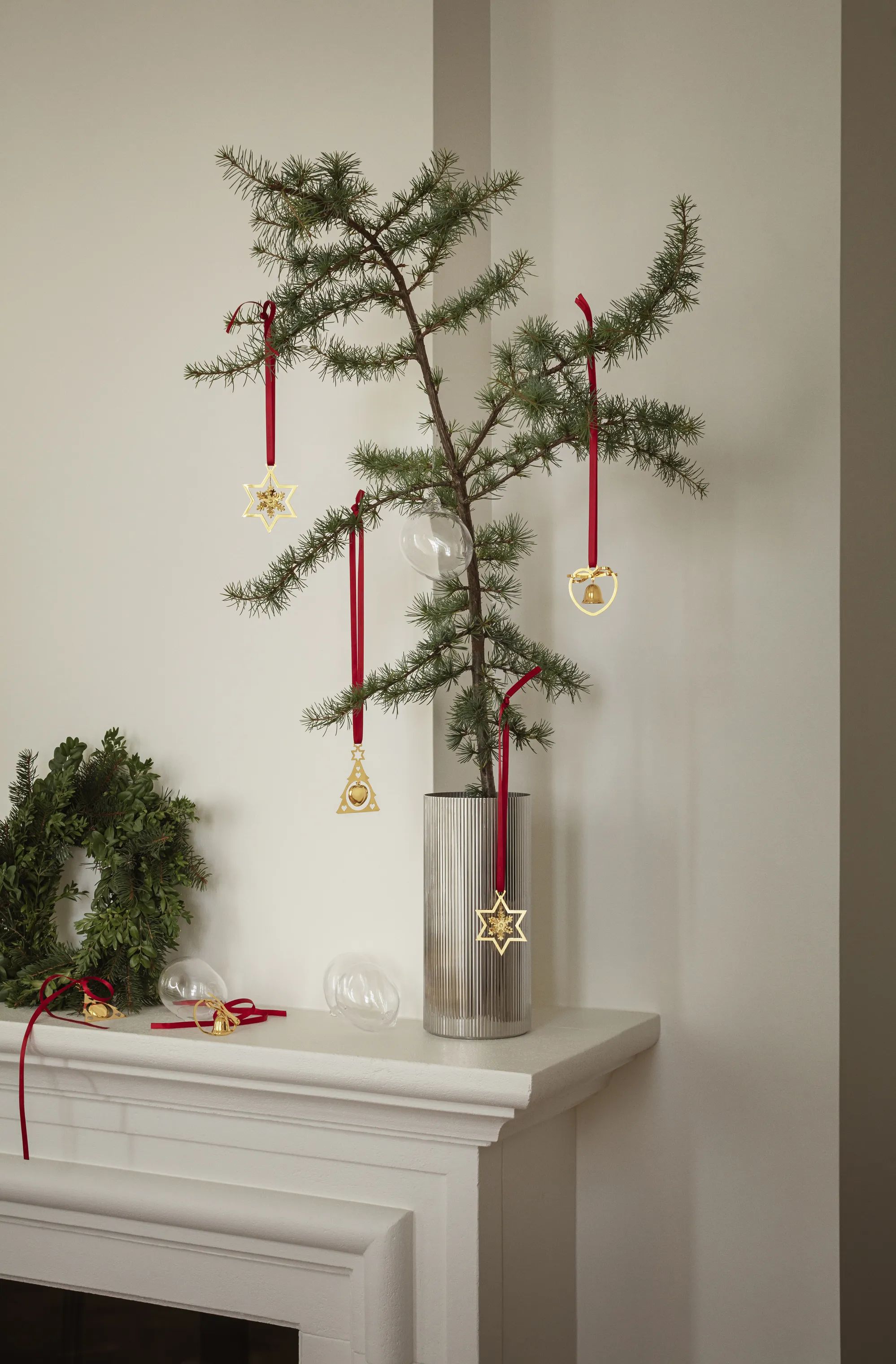 Georg Jensen Juleophæng Christmas Collectibles CC 24 Juleuro - 3 stk. i Guld, 2