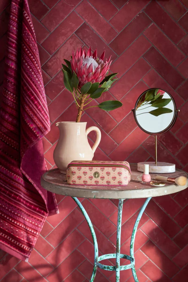 PIP Studio Toilettasker Cyrille Kosmetiktaske i Lyserød, Small, 2