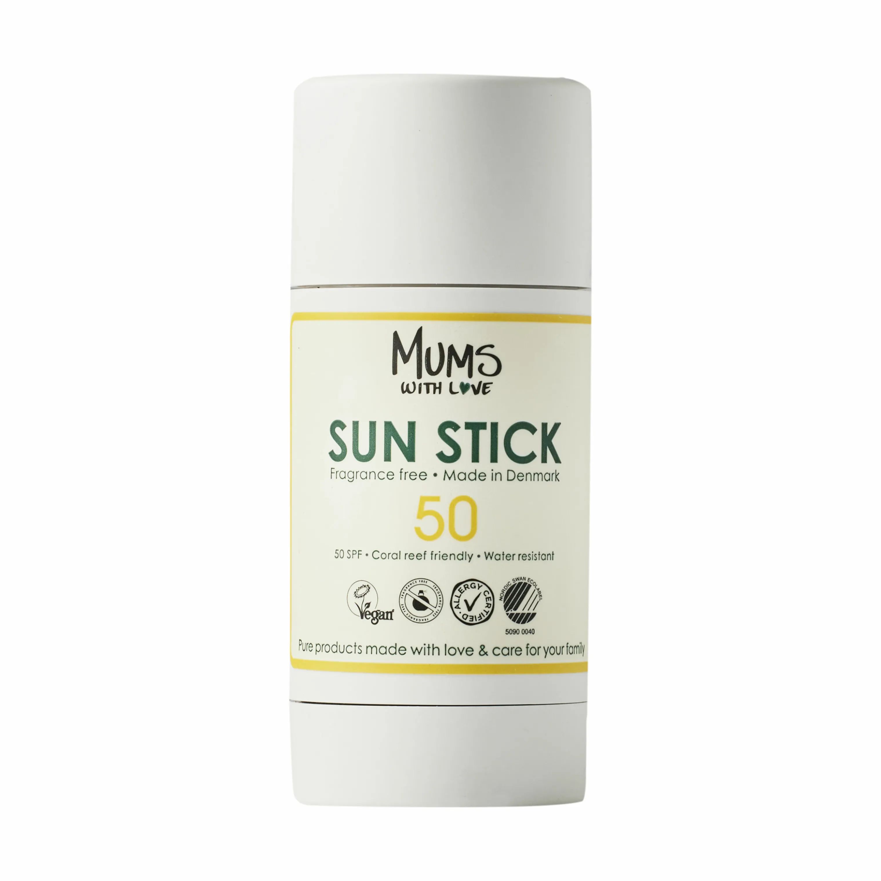 Mums with love Solcreme Sun Stick SPF50 i 15 ml, 1