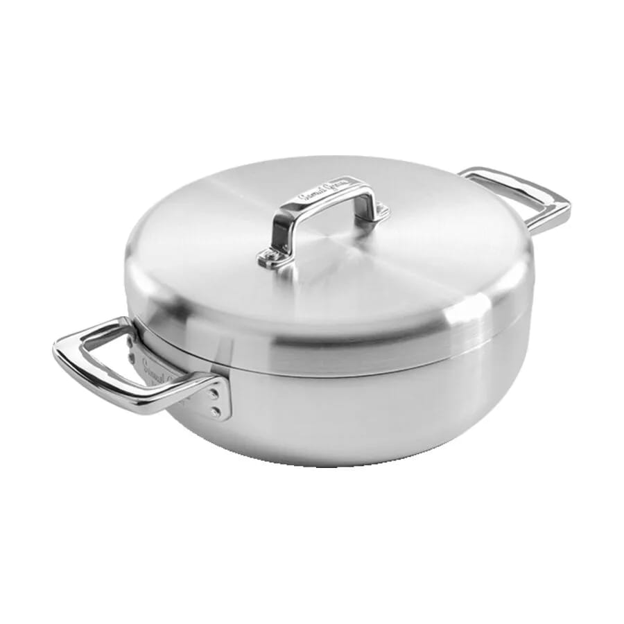 Samuel Groves Stegepander Serveringspande m. låg i 26 cm, 1