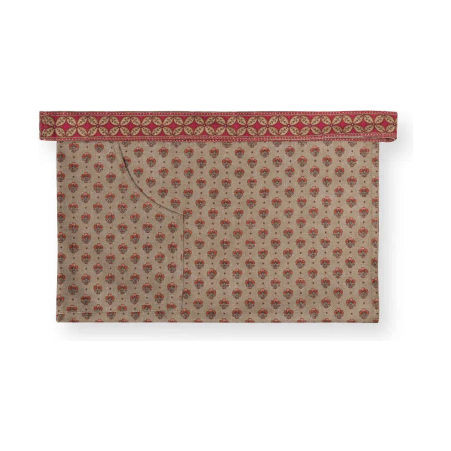 PIP Studio Forklæder Blooming Tales Forklæde i Dark Red, 4