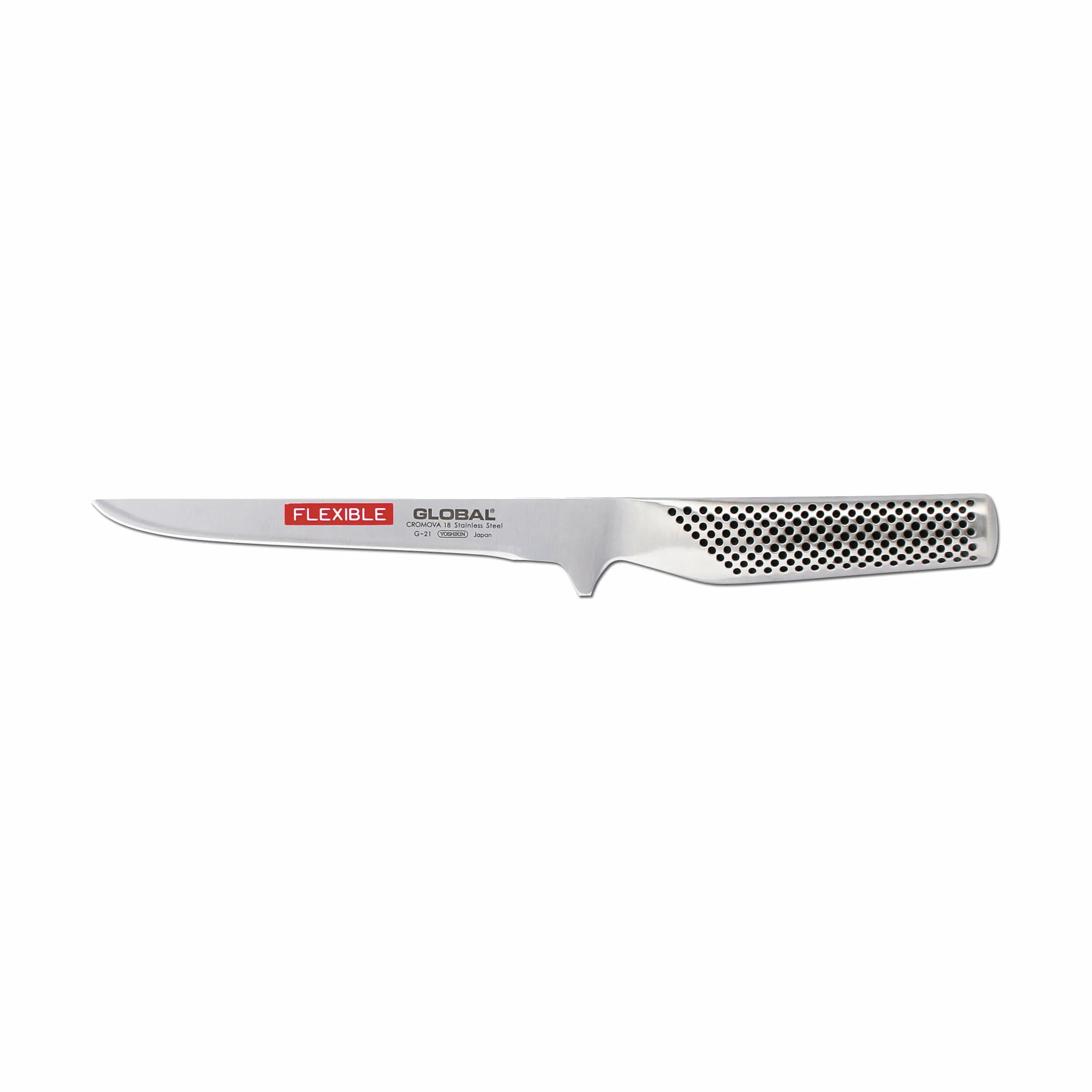 Global Udbenerknive Classic G-21 Udbenerkniv i Sølvfarvet, 1