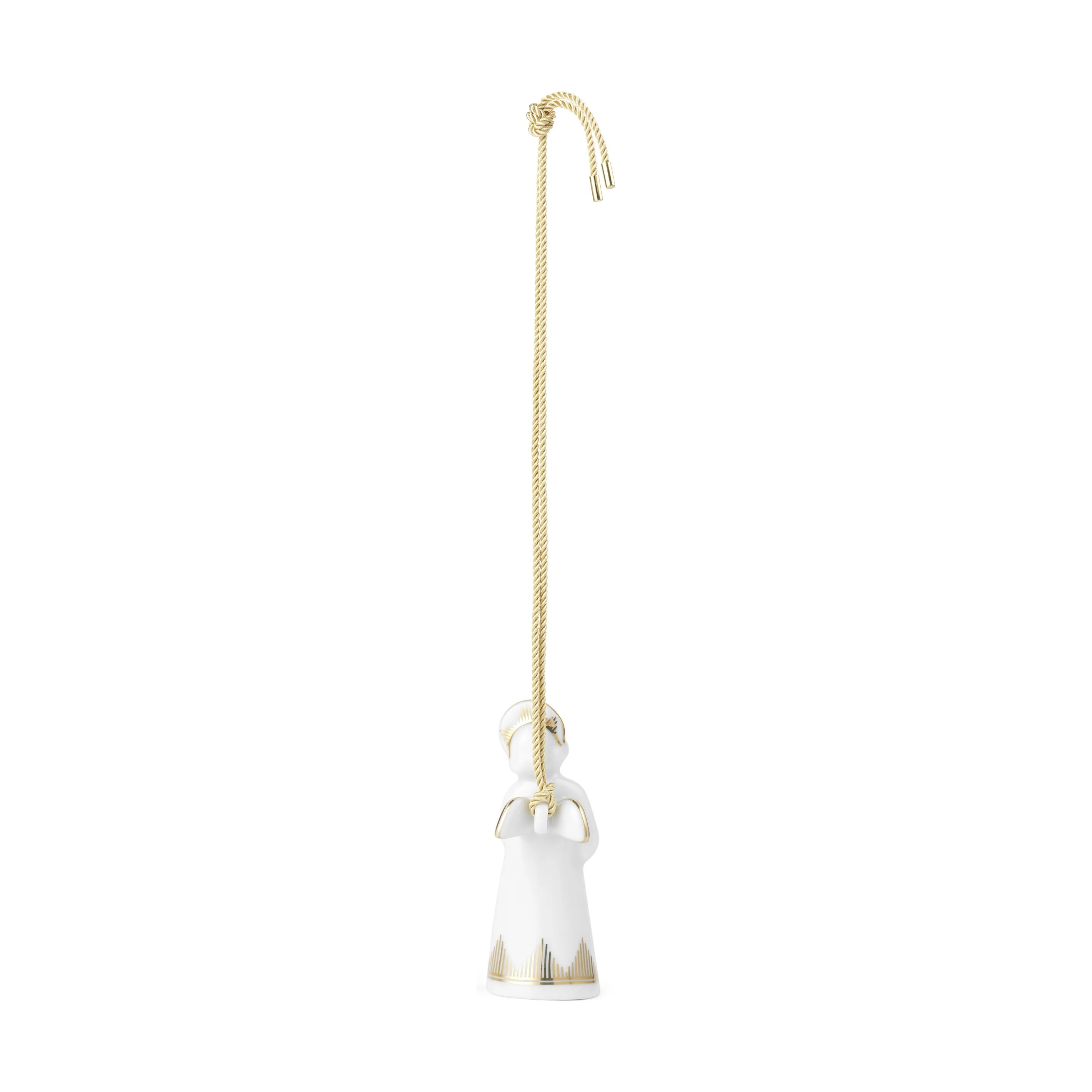 Royal Copenhagen Juleophæng RC engle Juleengel m. Violin 2026 i guldfarvet, 2