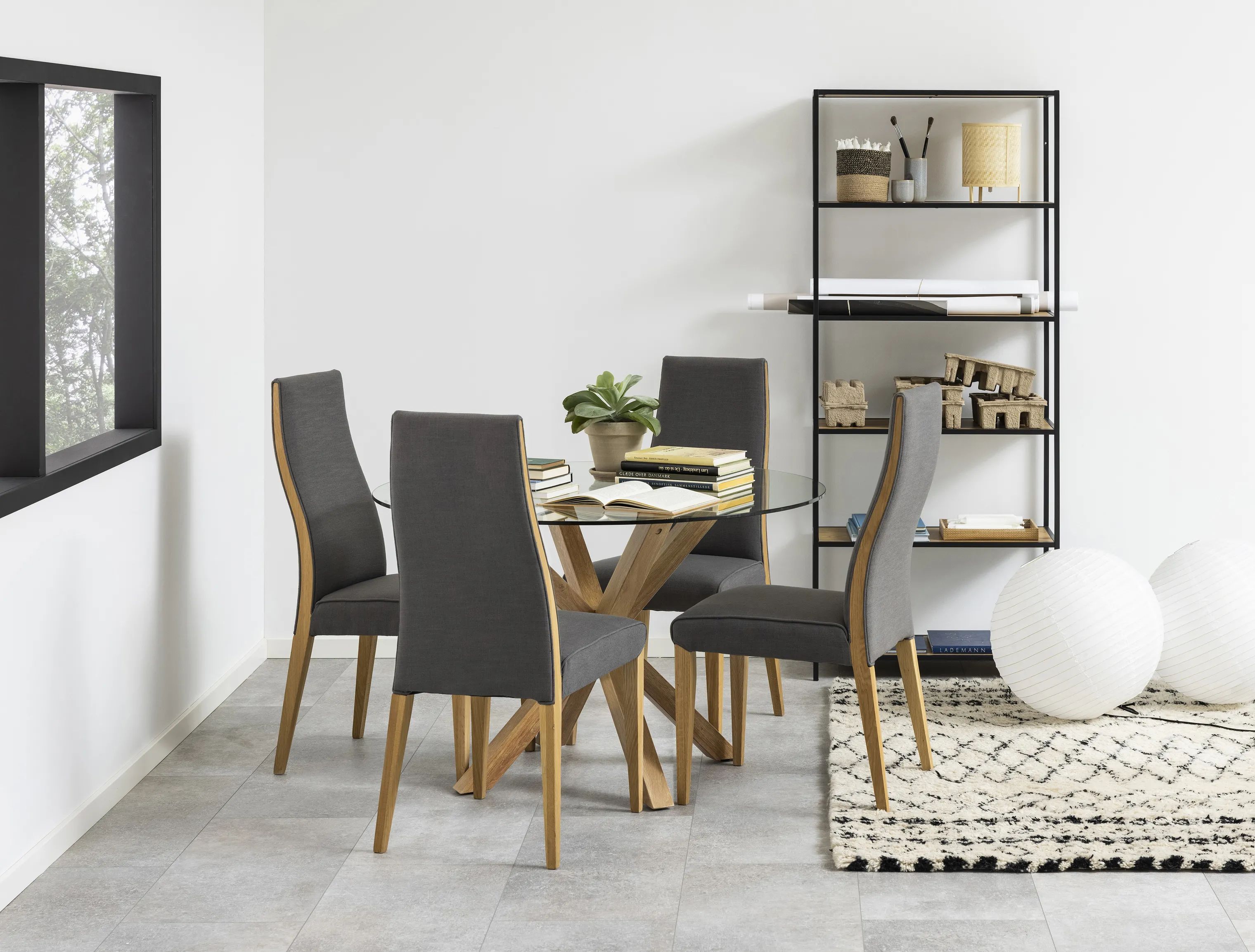 CASA Living Spiseborde Heaven Spisebord i Klar/natur, 3