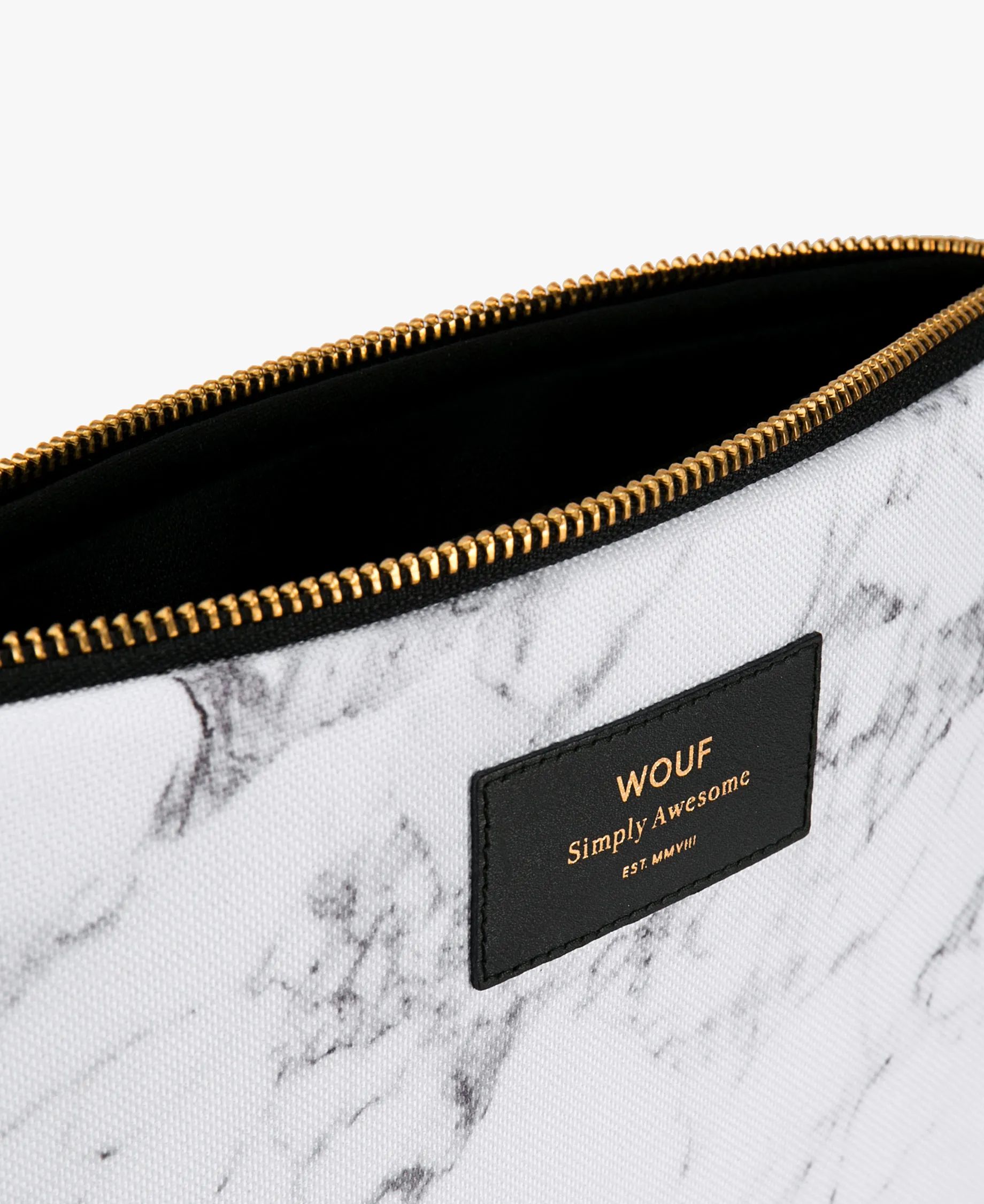 Wouf Øvrigt interiør White Marble iPad sleeve i Hvid marmor, 3