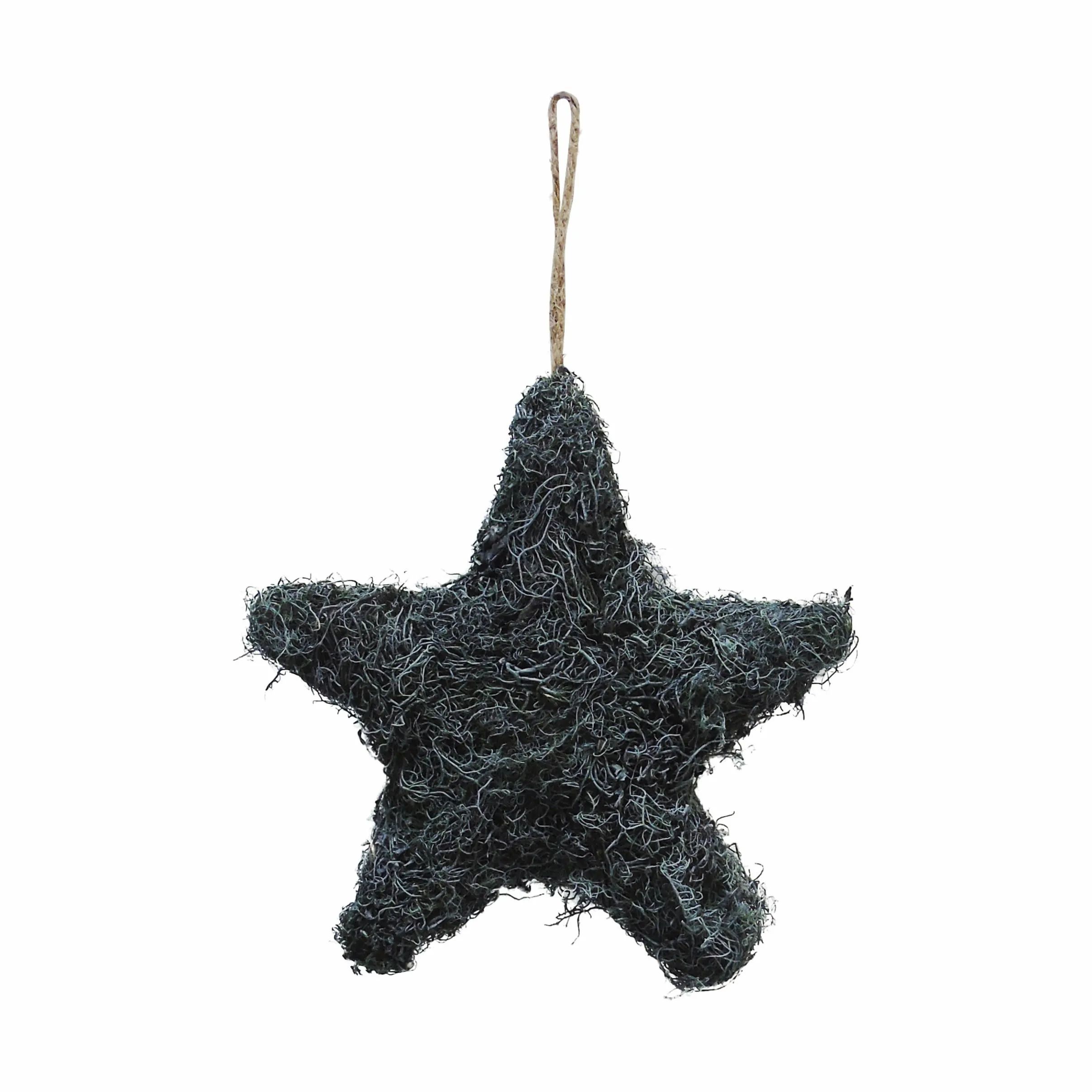 Casa Christmas Juleophæng Loved by Nature AW17 Filtstjerne i Grøn stjerne, 1