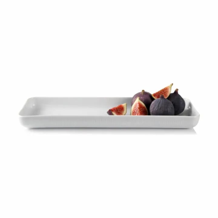Royal Copenhagen Serveringsfade Hvid Riflet Fad i Hvid, 3