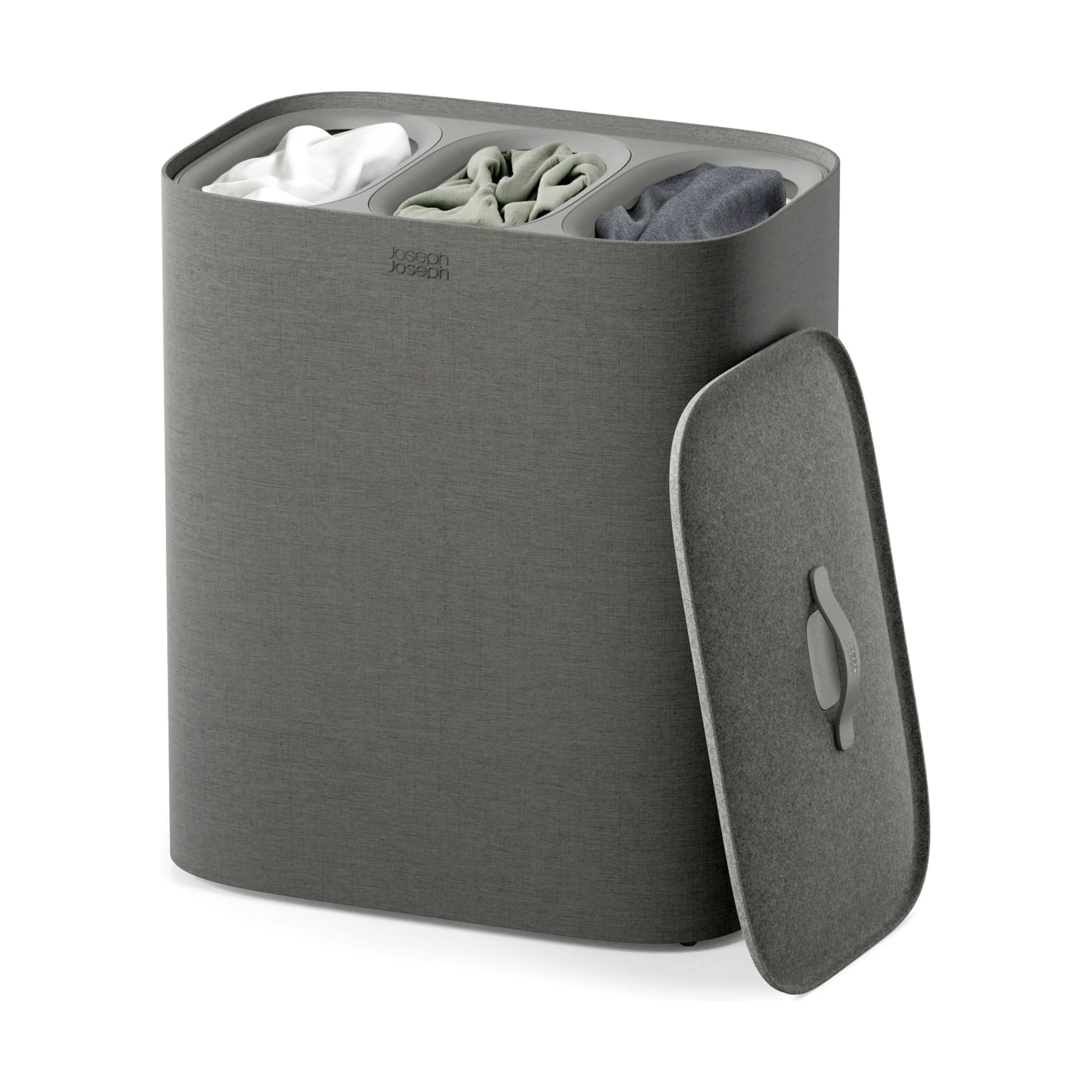 Joseph Joseph Vasketøjskurve Tota trio vaskekurv i Forest Grey, 1