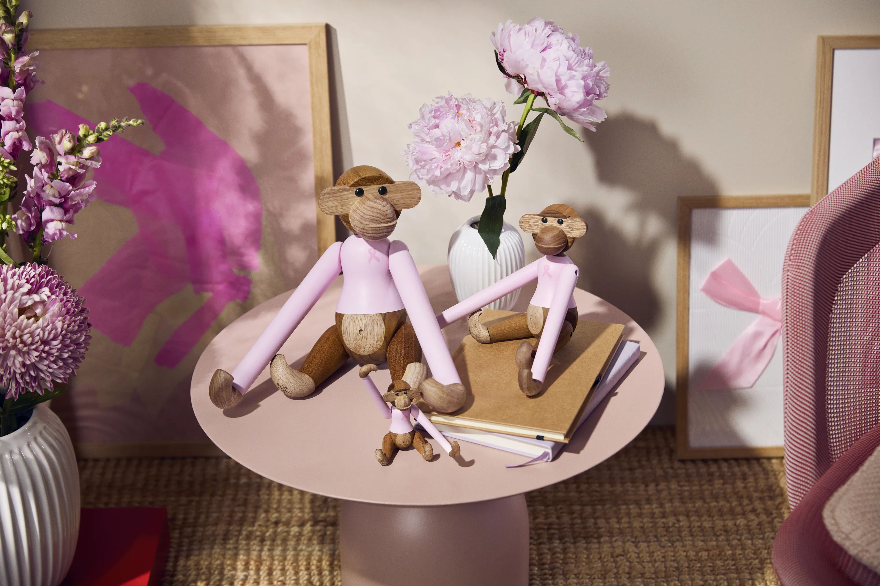 Kay Bojesen Dyrefigurer Monkey Abe x Støt brysterne - Mini i 9,5 cm, 3