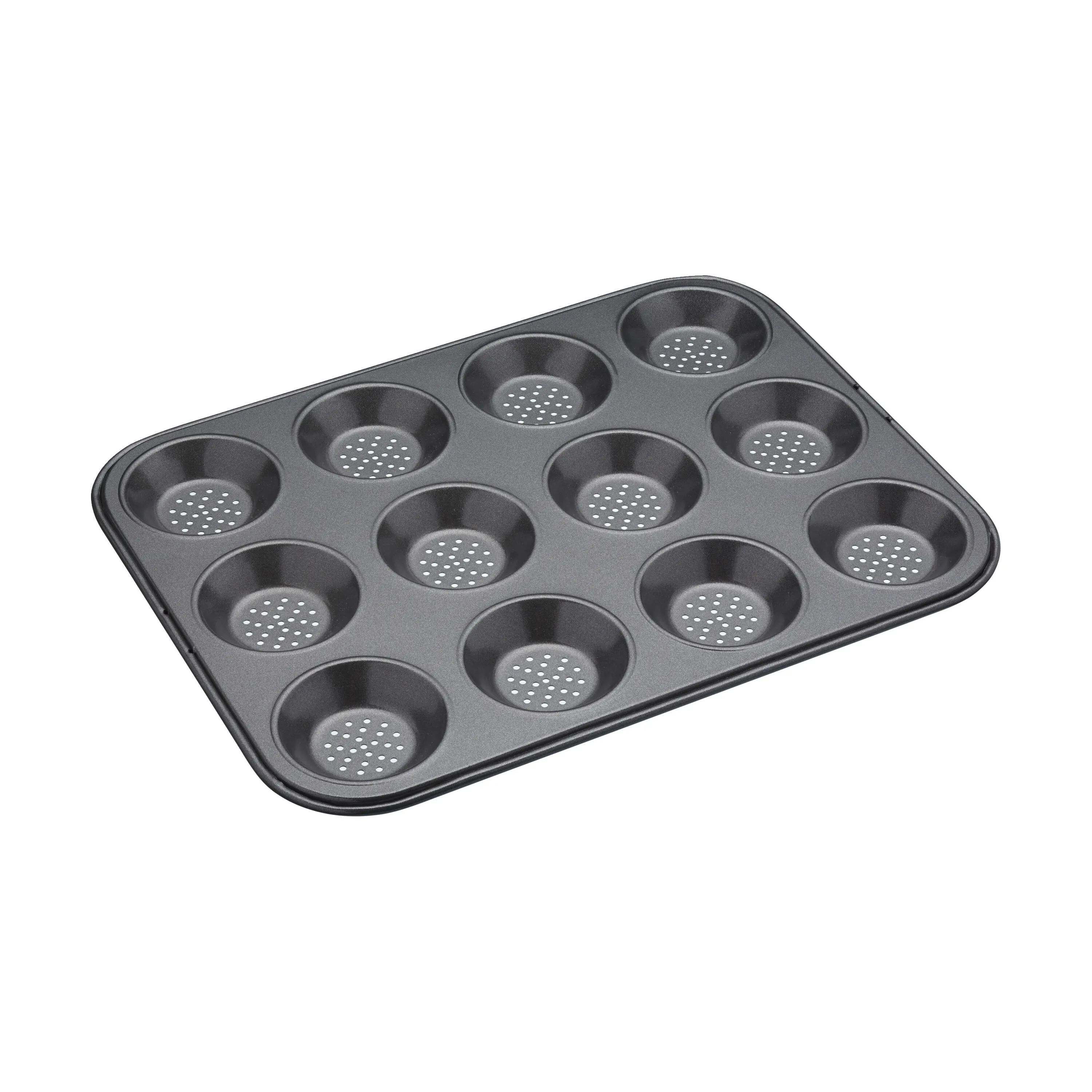 MasterClass Muffinforme Gourmet Muffinform i Sort, 1