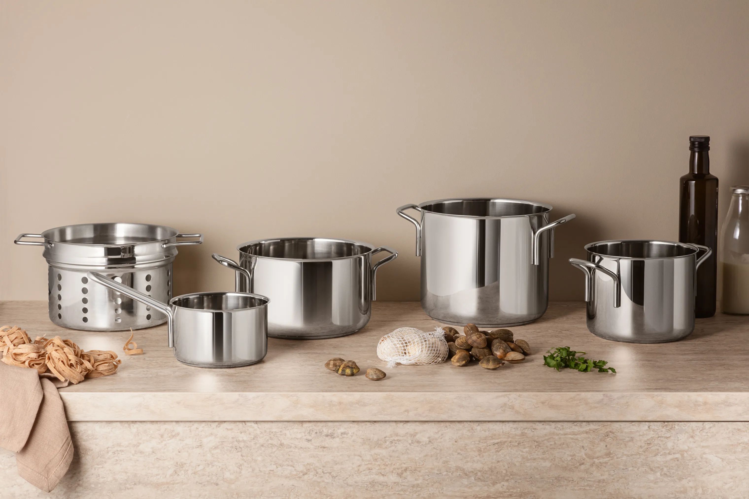 Eva Trio Gryder Stainless Steel Rec. Stainless Steel Gryde i 6.5 L, 2