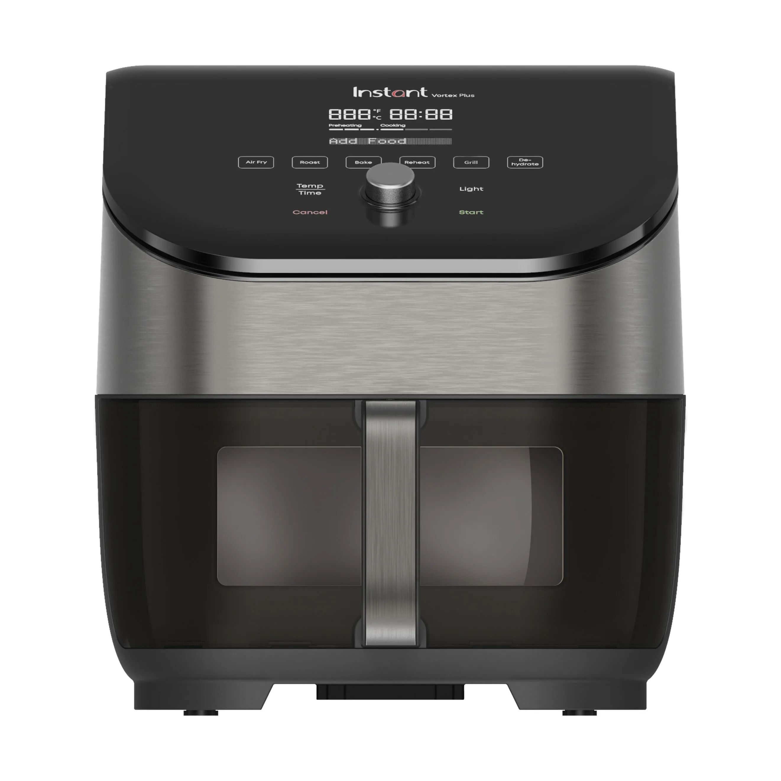 Instant Airfryers Vortex+ Airfryer i Sort/rustfrit stål, 1