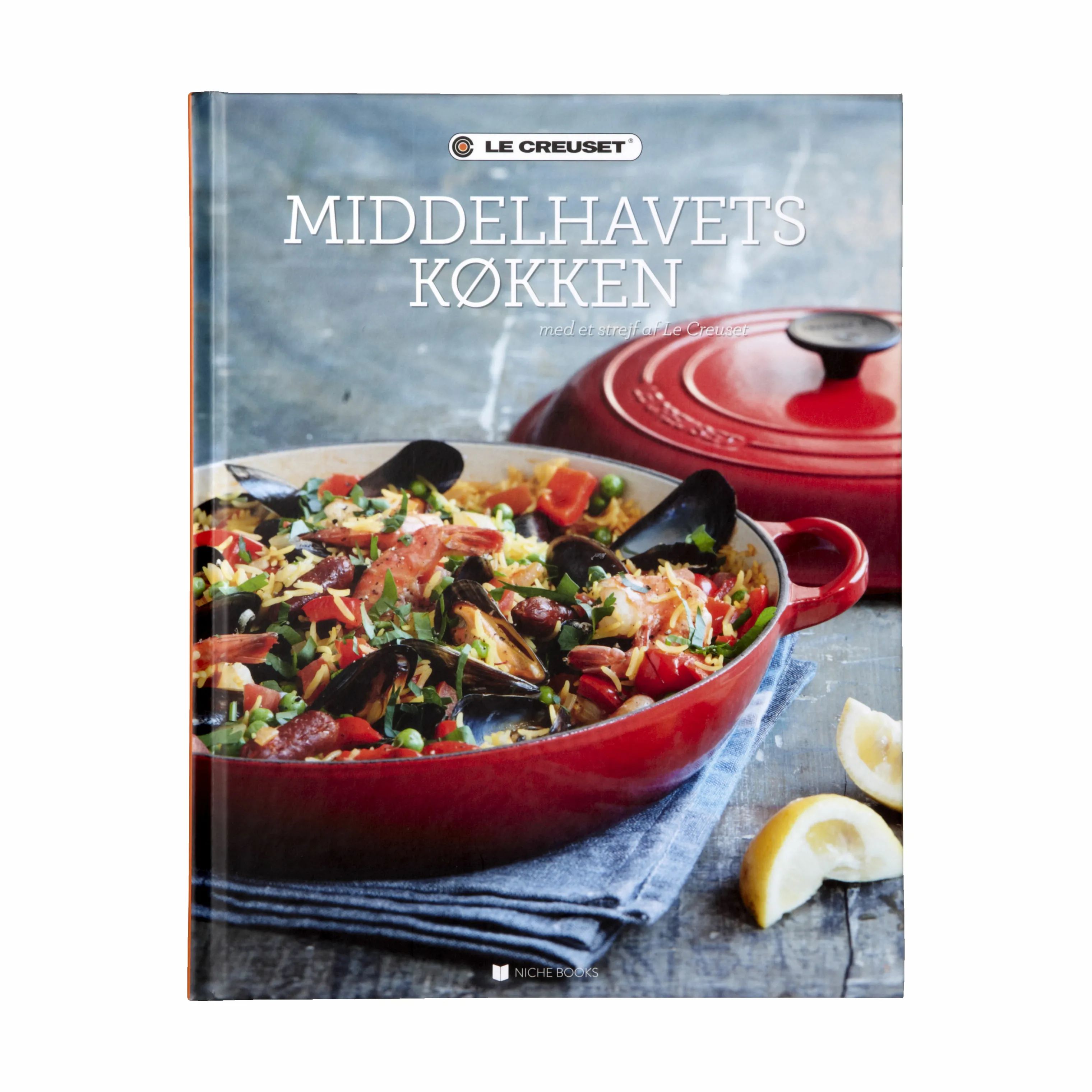 Le Creuset Kogebøger Middelhavets Køkken i grå, 1