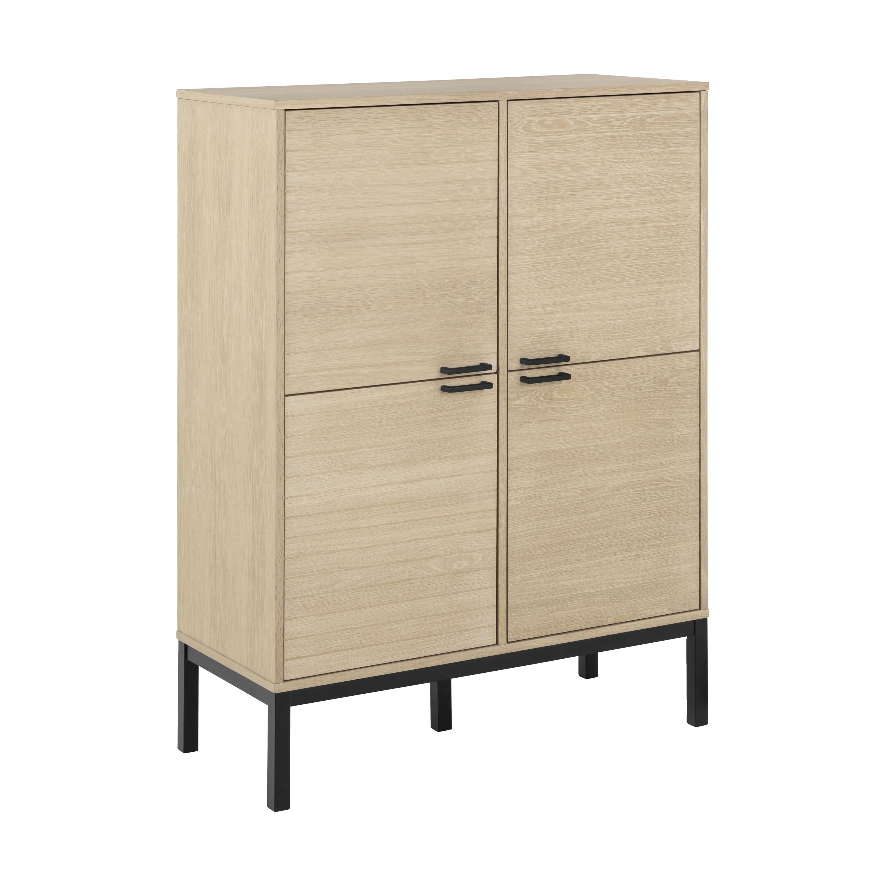 CASA Living Skabe Kensington Skab i Hvidpigmenteret, 3