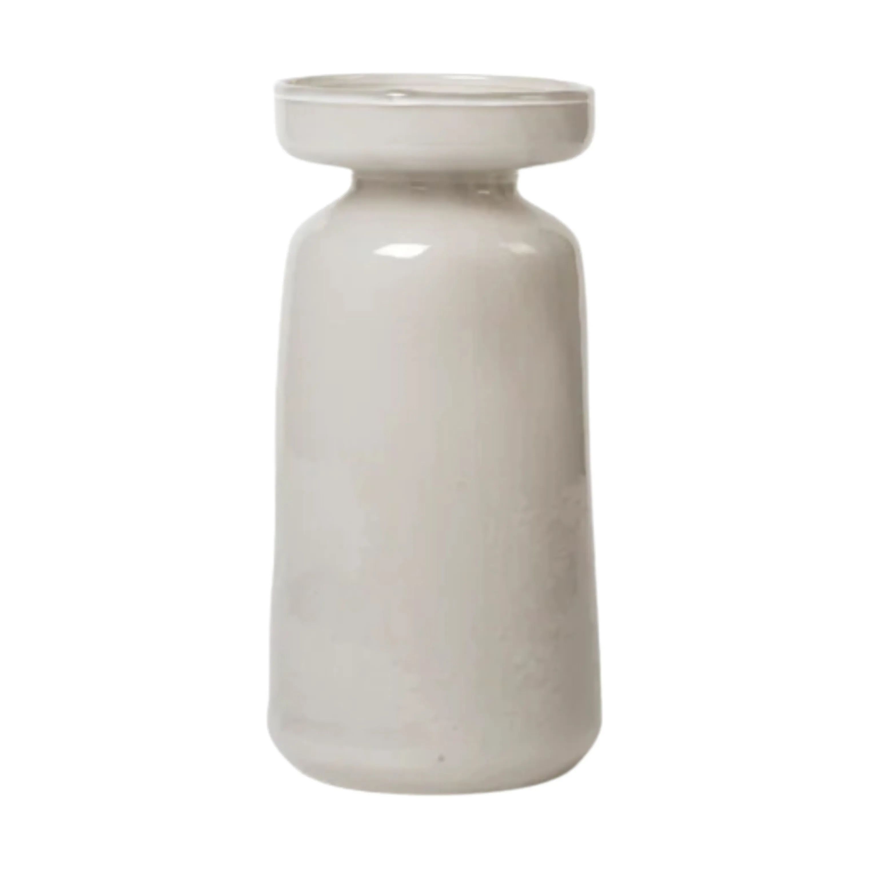 Broste Copenhagen Vaser Solai Vase i Grå, 19,5 cm, 1
