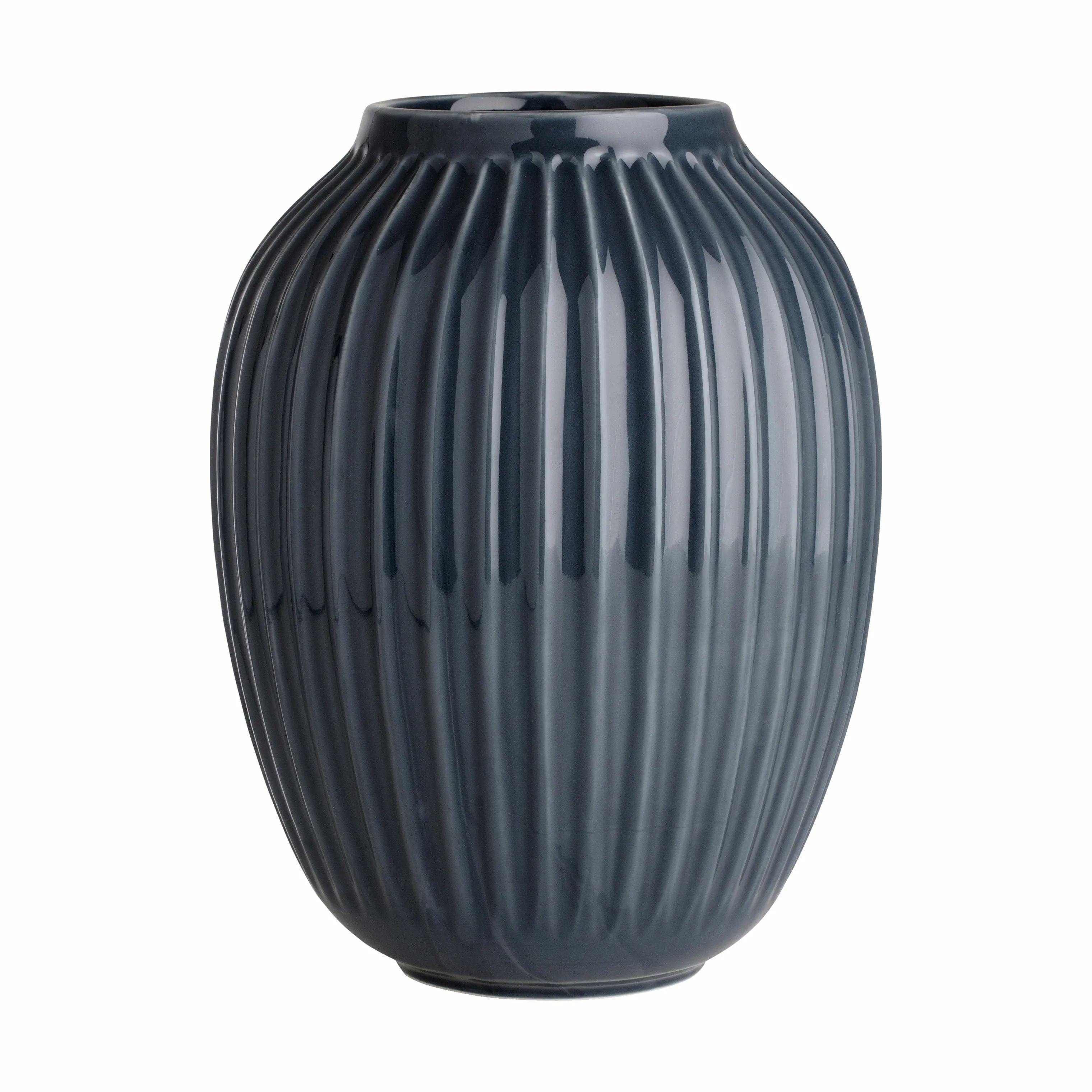 Kähler Vaser Hammershøi Vase i Antracitgrå, 25,5 cm, 1