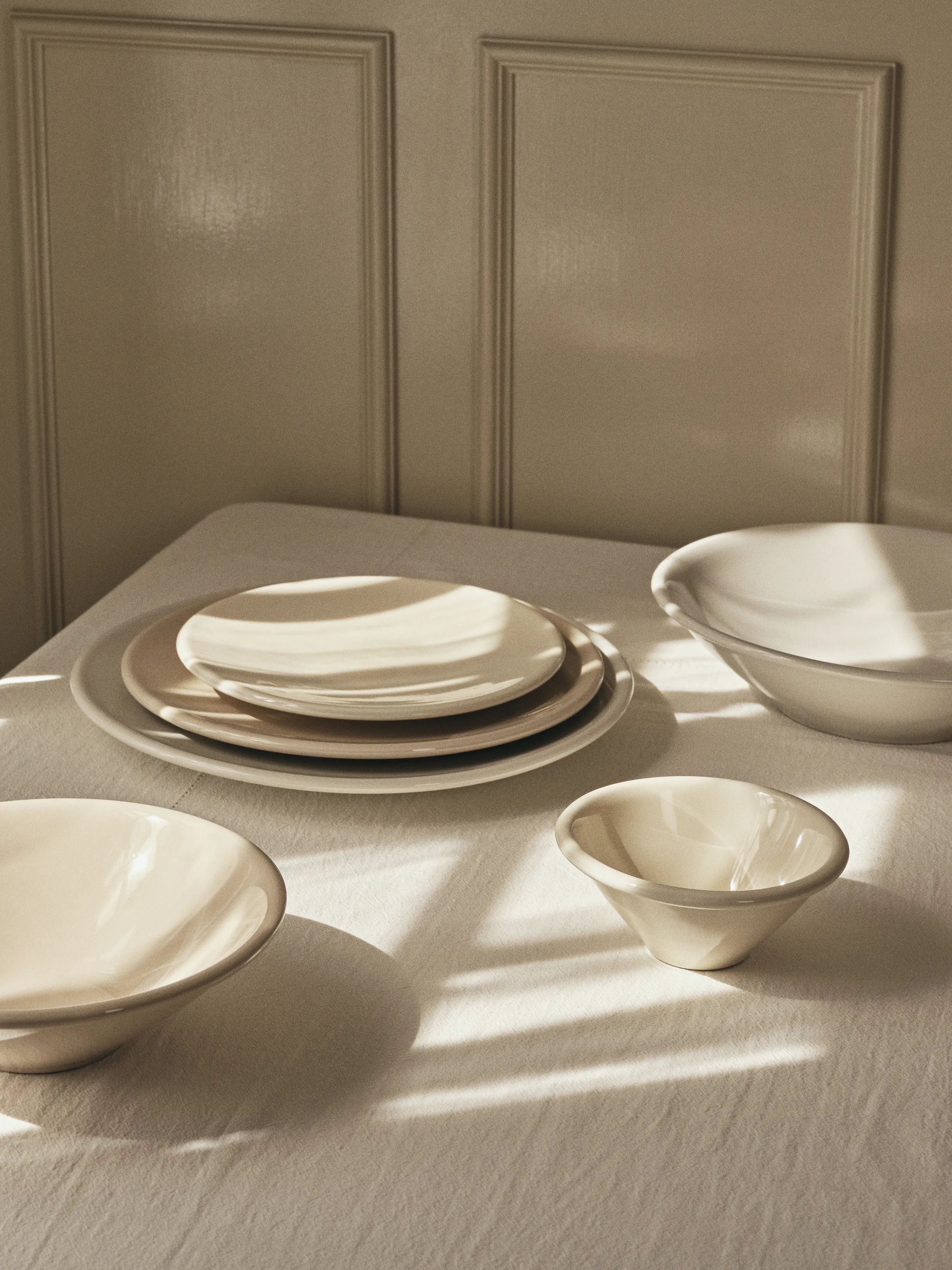 Broste Copenhagen Skåle Alfredo Skål i Cream, 4
