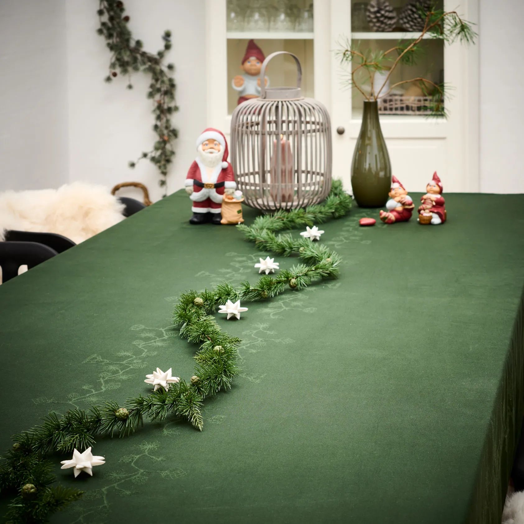 Klarborg Duge Jaquard Dug - Julehygge i 220 cm, 3