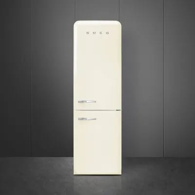 Smeg Køleskabe 50's Style Kølefryseskab i Creme, 2