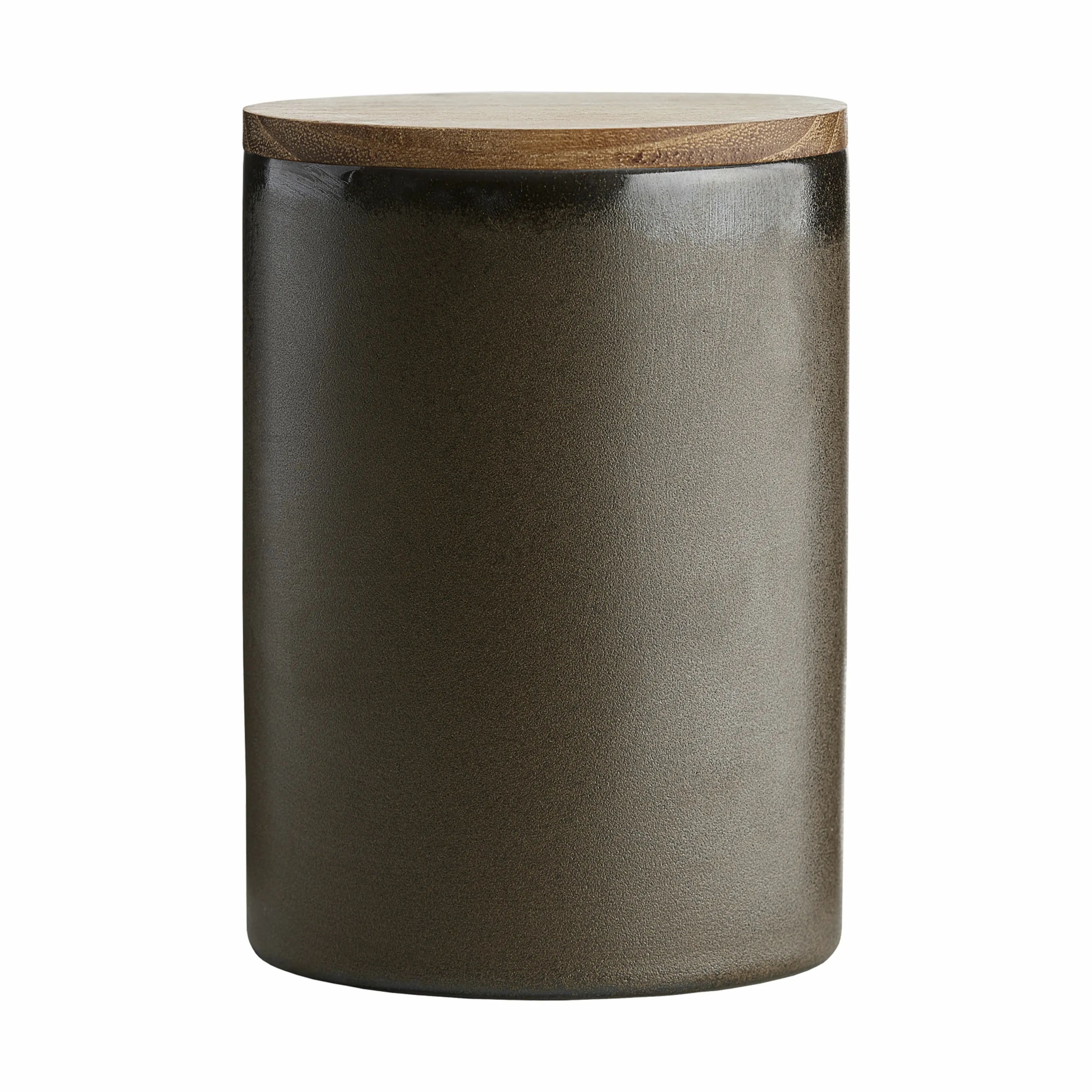 RAW by Aida Krukker med låg Krukke m. låg i Metallic brown/teak, 1