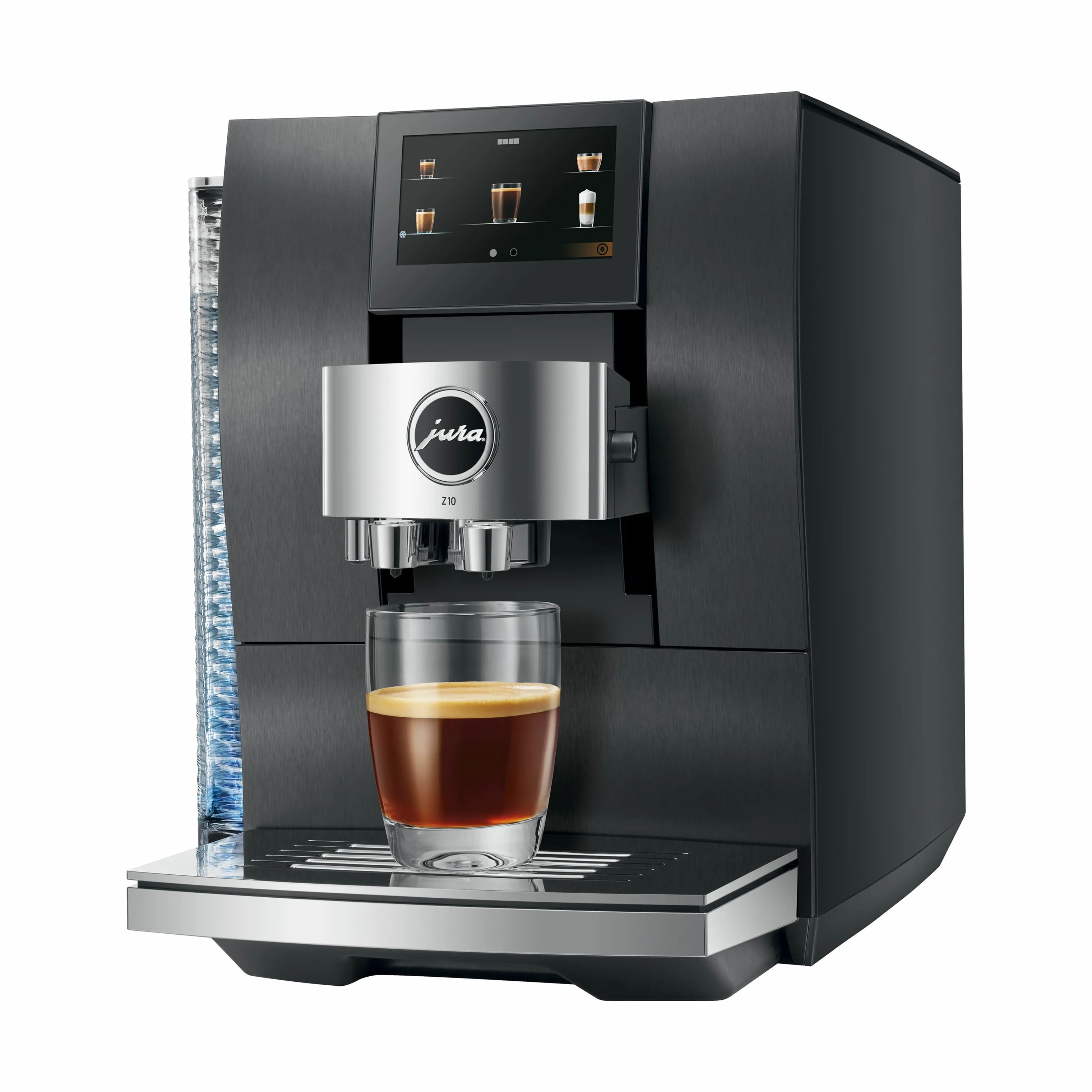 JURA Espressomaskiner Z10 (EA) Kaffemaskine i Aluminium Dark Inox, 1