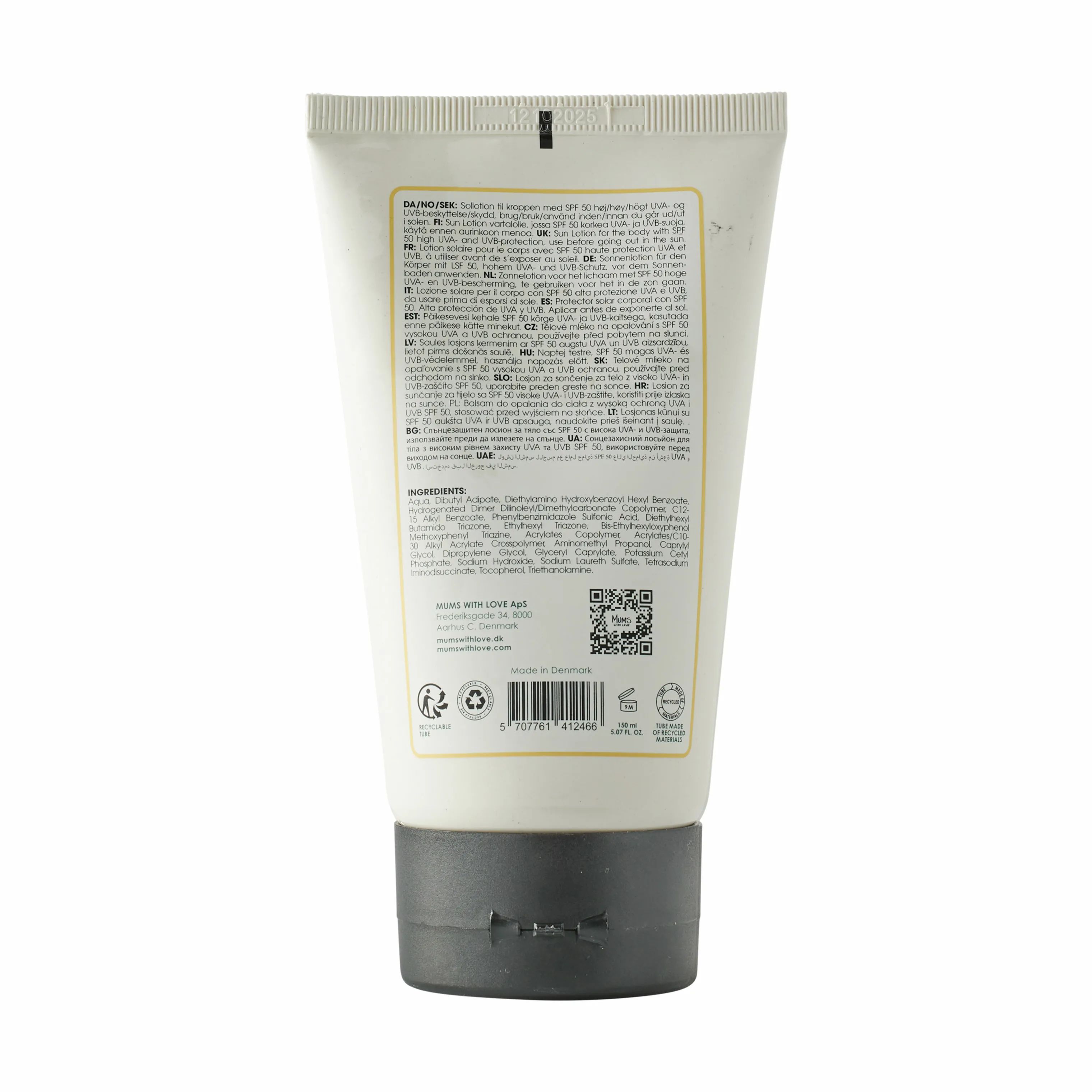 Mums with love Solcreme Sun Lotion SPF50 i Sun Lotion SPF50, 4