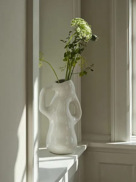 Broste Copenhagen Vaser Isolde Vase i Hvid, 3