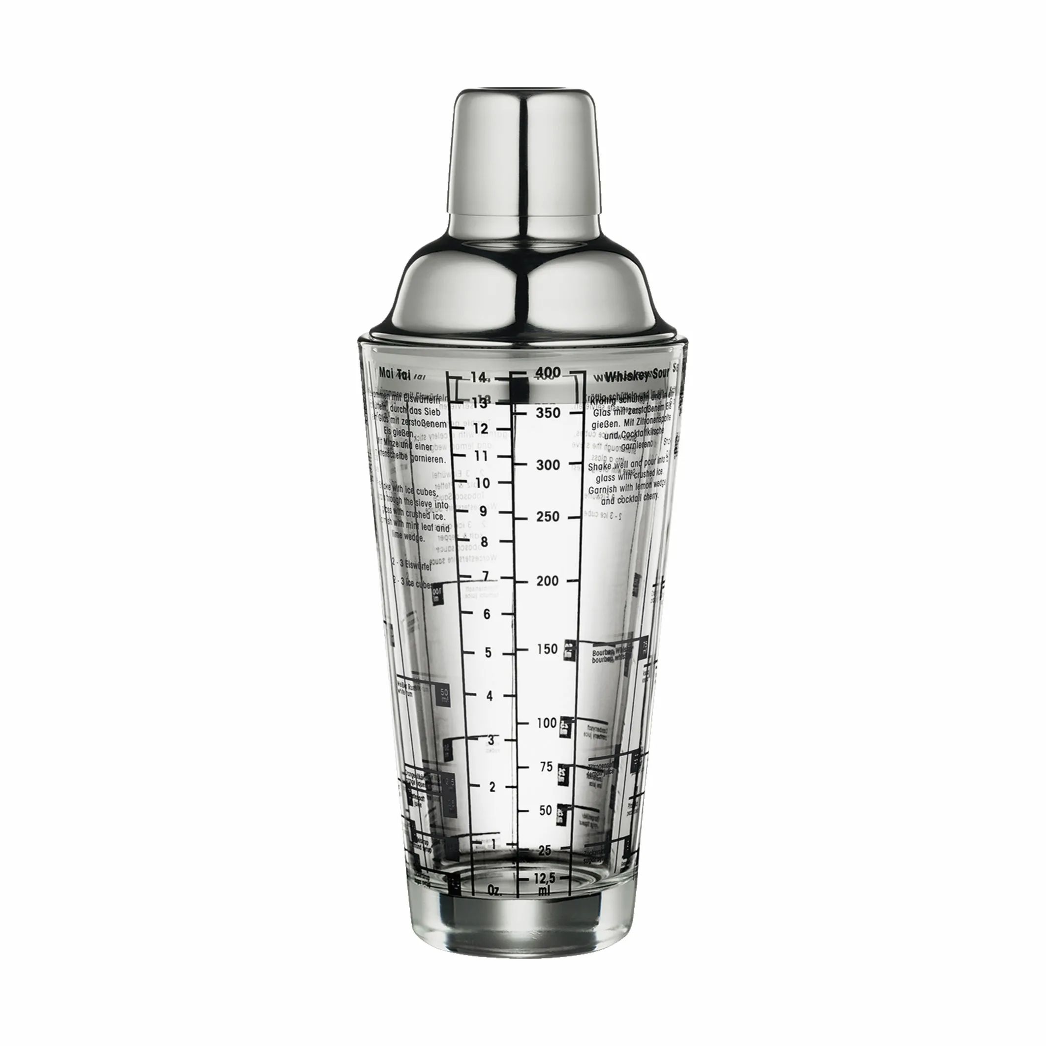 Cilio Shakere Cilio Bar Cocktailshaker m. opskrifter i Klar, 1