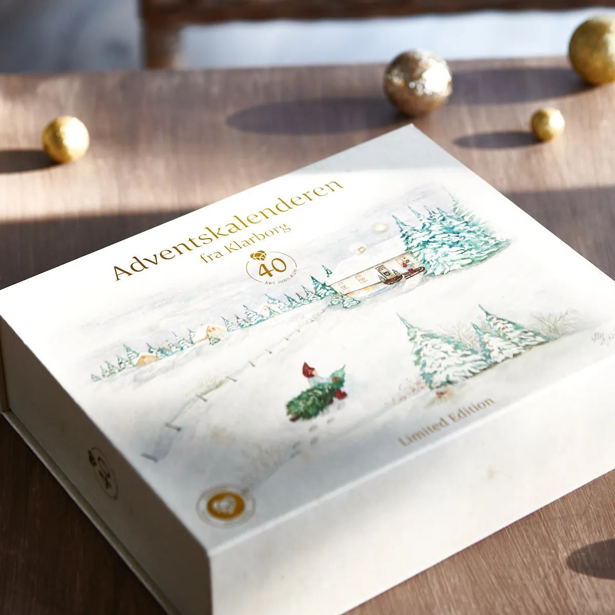 Klarborg Nisser Adventskalender - 40 års Jubilæum i Multifarvet, 5