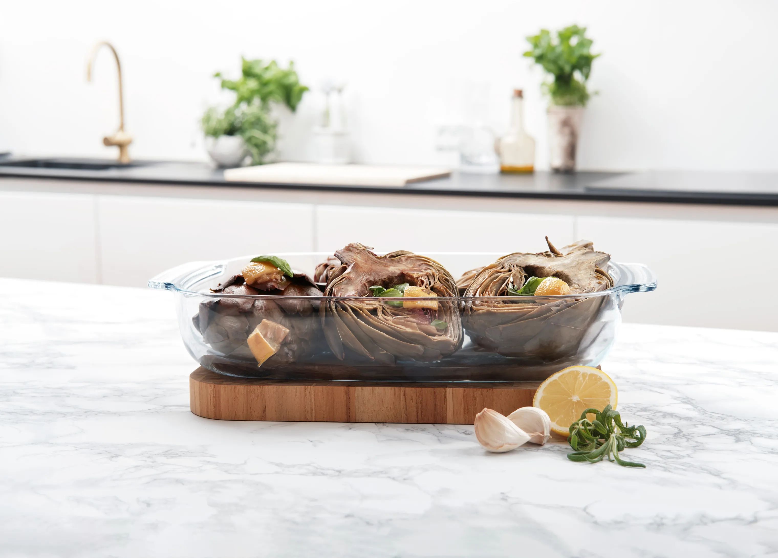 Cook & Baker Ovnfaste fade Ovnfast Fadsæt - 3 dele i Klar, 2