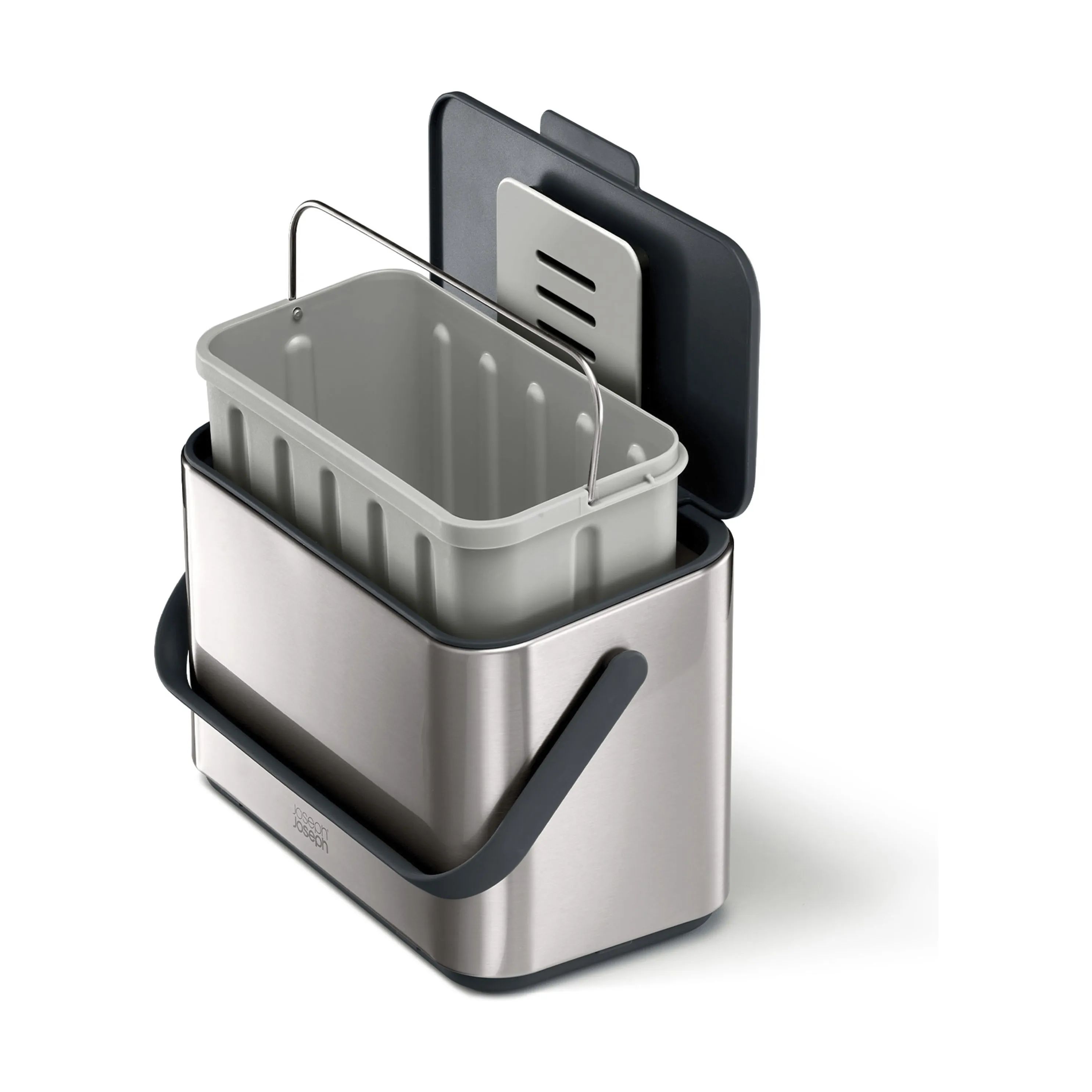 Joseph Joseph Spande uden pedal Collect Affaldsspand i Stainless Steel, 4