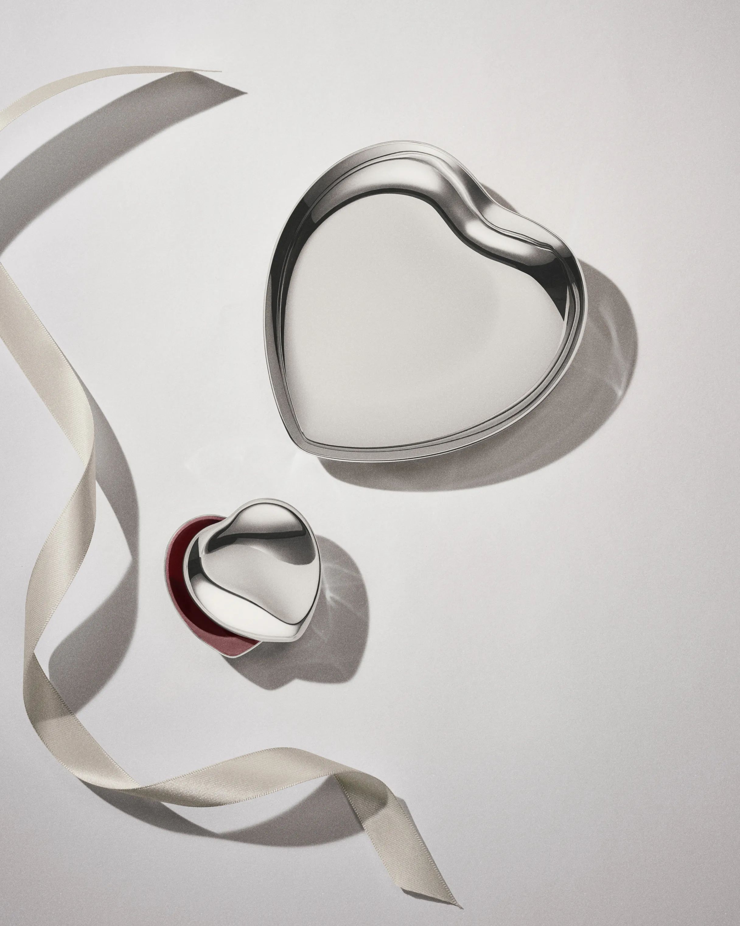 Georg Jensen Øvrigt interiør Heart Pilleæske i Sølv, 2