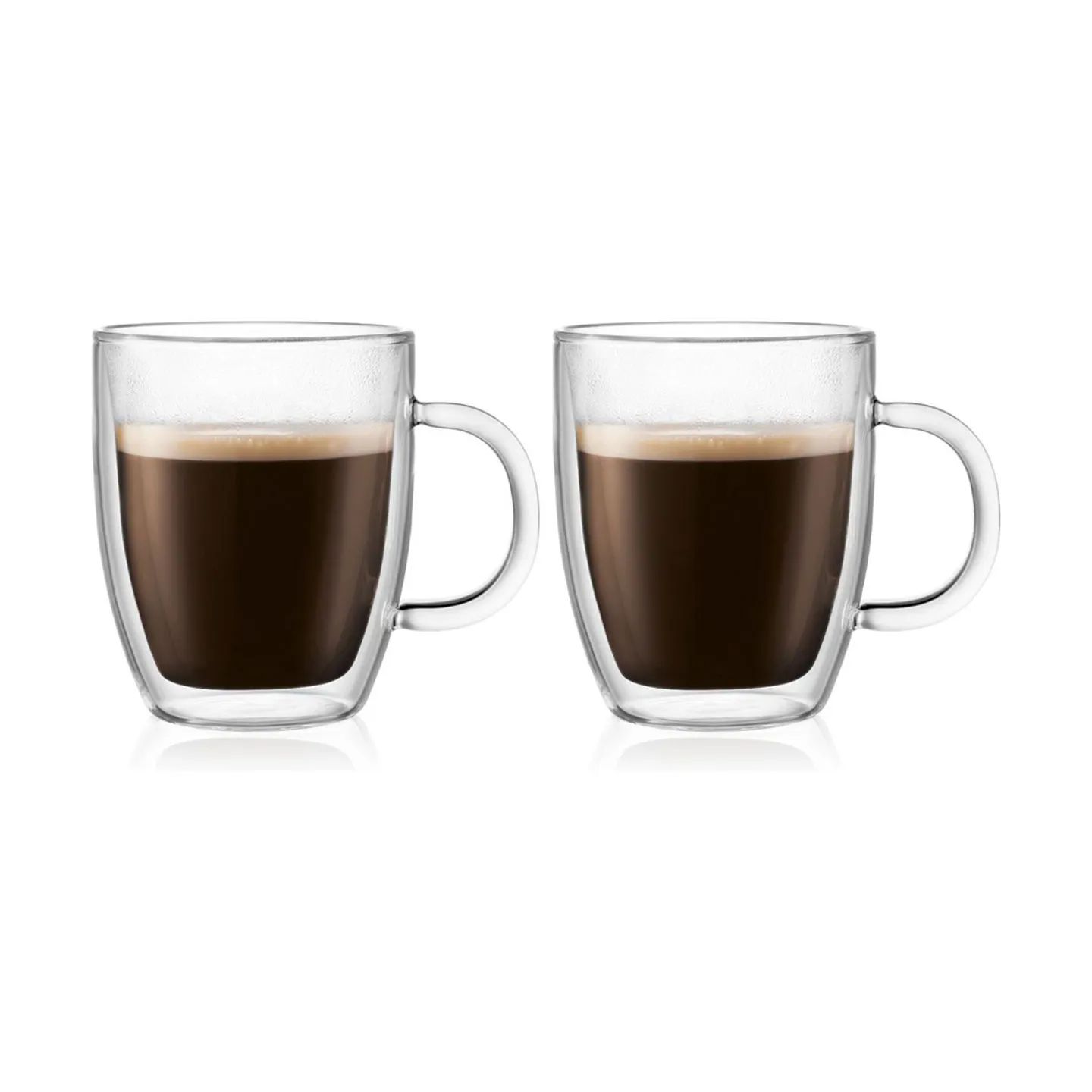 Bodum Krus og kopper med hank Bistro Krus - 2 stk. i klar, 1